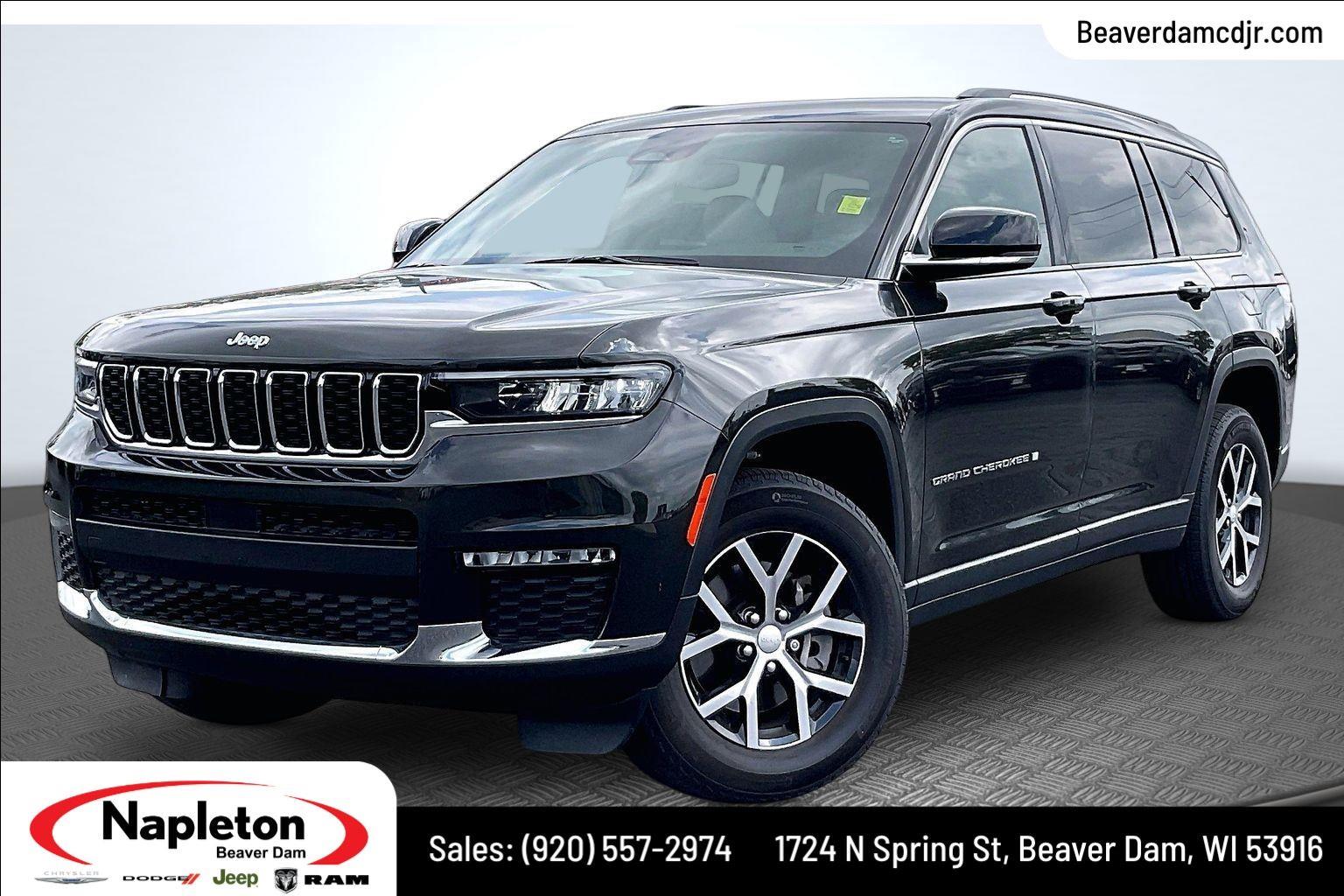 Rocky Mountain Pearlcoat 2023 Jeep Grand Cherokee L SUV / Crossover Four-Wheel Drive 8-Speed Automatic