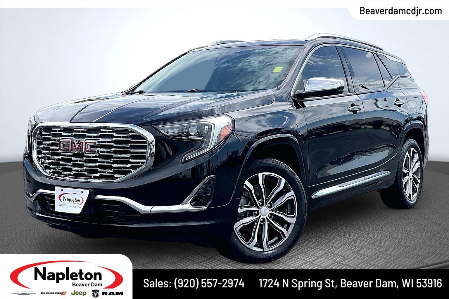 Black (Ebony Twilight Metallic) 2018 GMC Terrain SUV / Crossover Four-Wheel Drive 9-Speed Automatic Overdrive