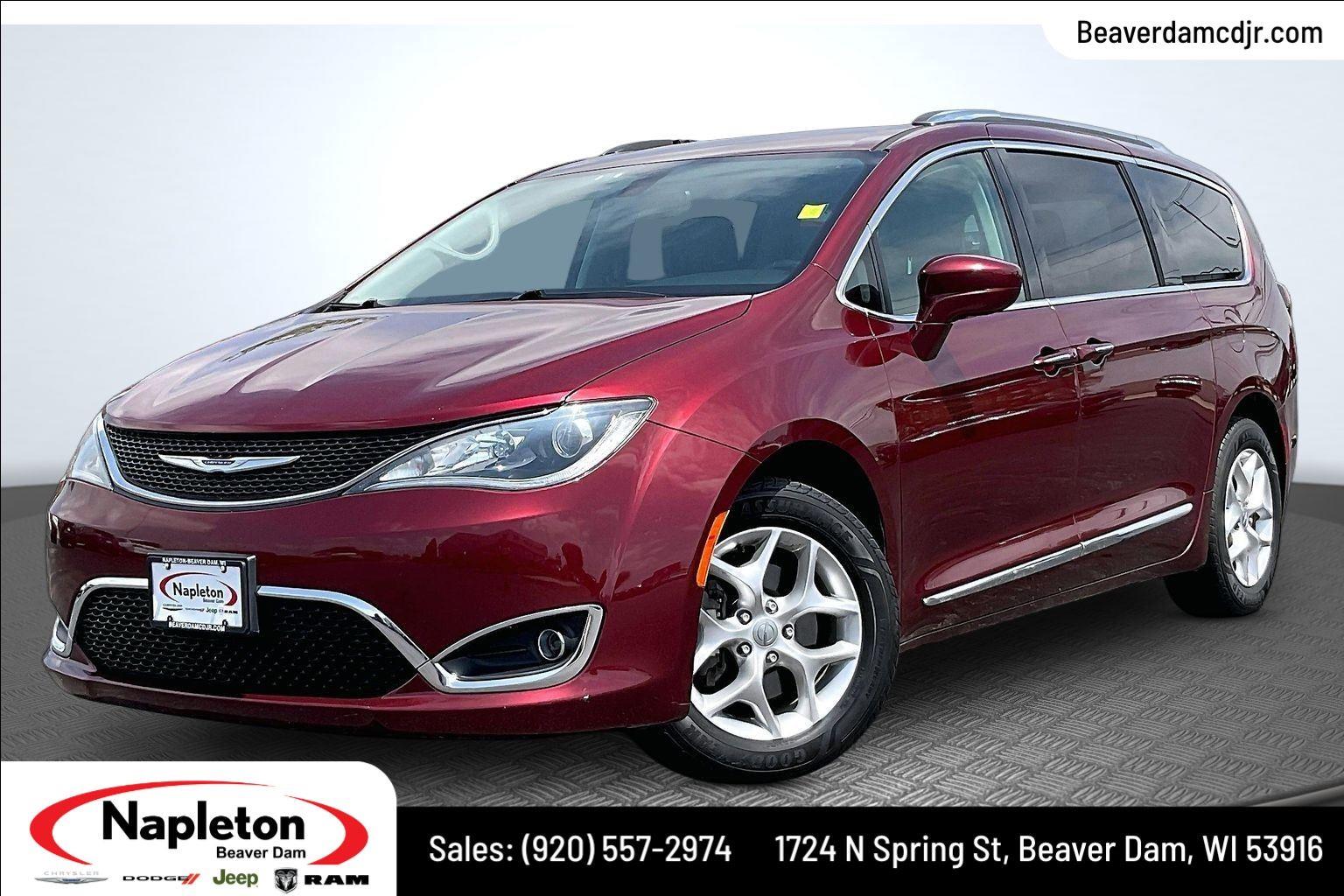 Velvet Red Pearlcoat 2019 Chrysler Pacifica Minivan Front-Wheel Drive 9-Speed Automatic