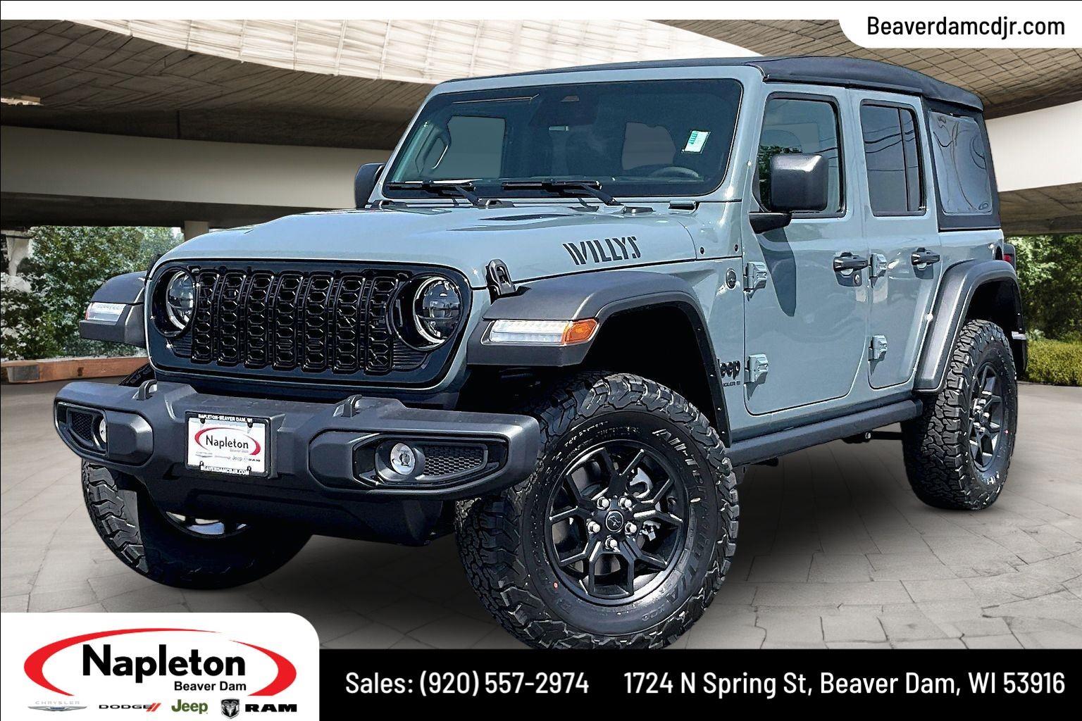 Anvil Clearcoat 2026 Jeep Wrangler SUV / Crossover Four-Wheel Drive 8-Speed Automatic