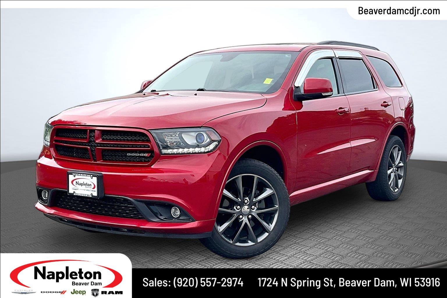 Redline 2 Coat Pearl 2018 Dodge Durango SUV / Crossover All-Wheel Drive 8-Speed Automatic