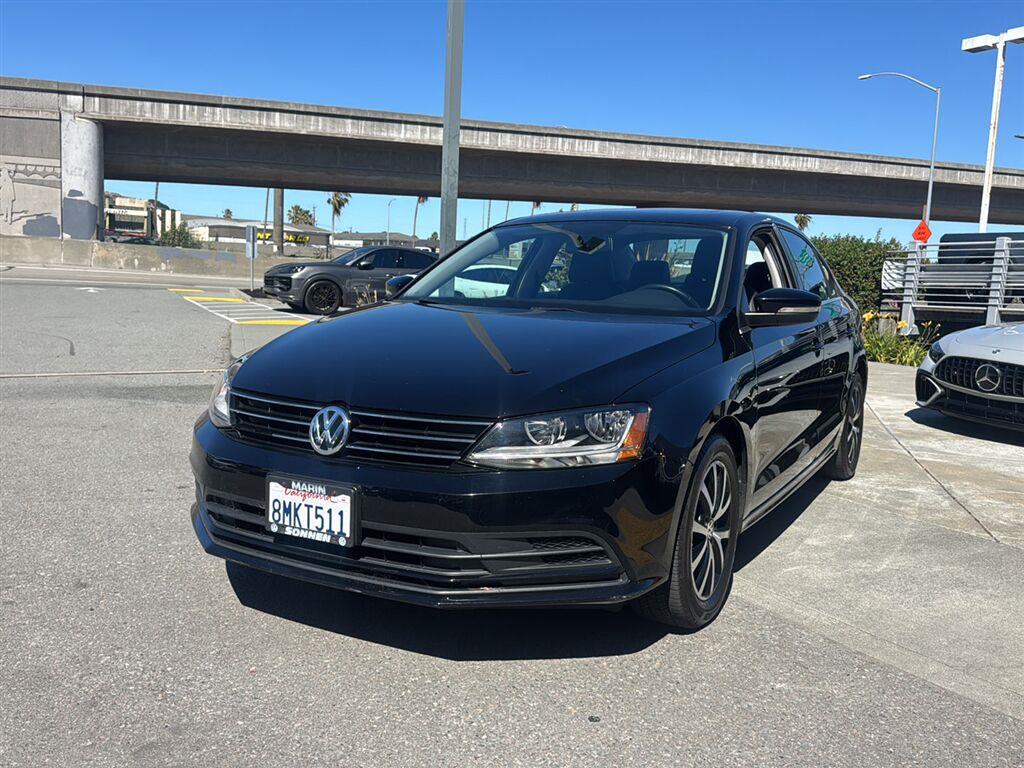 Black 2017 Volkswagen Jetta Sedan Front-Wheel Drive Automatic
