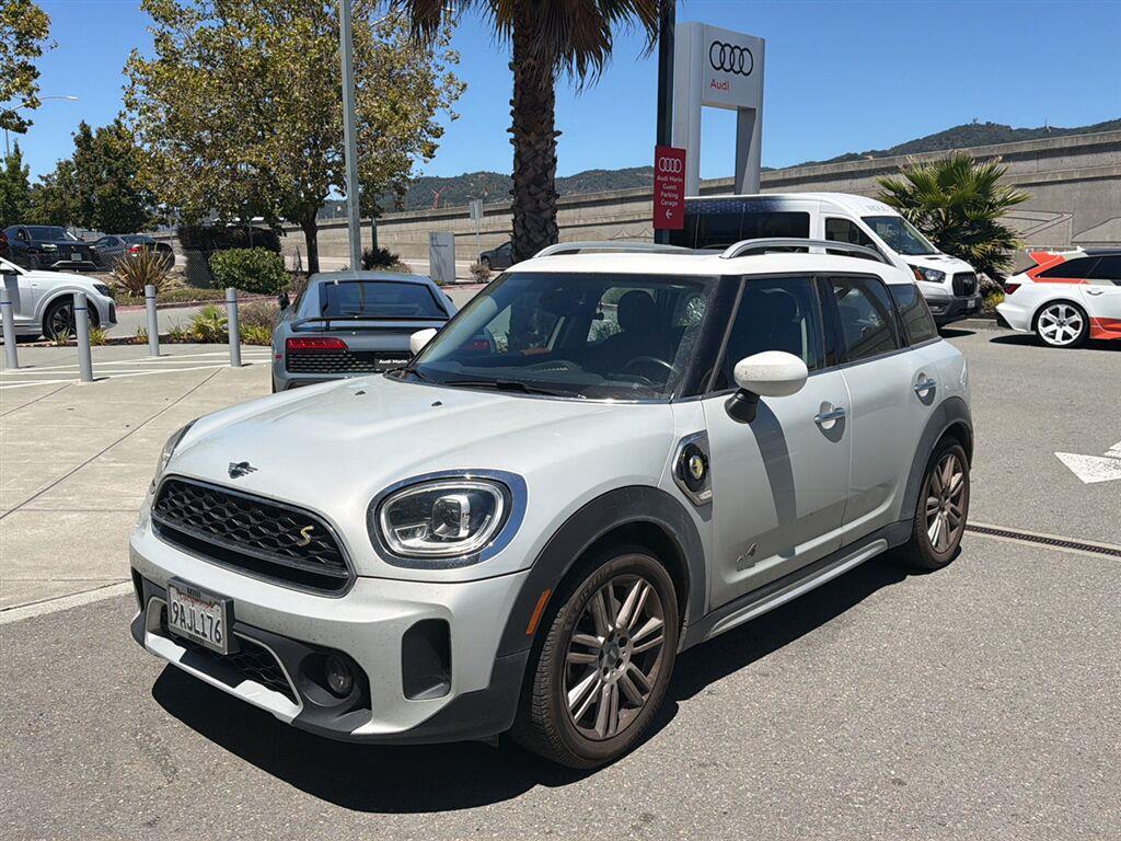 White Silver Metallic 2022 MINI Countryman Hybrid Plug-in SUV / Crossover All-Wheel Drive Automatic