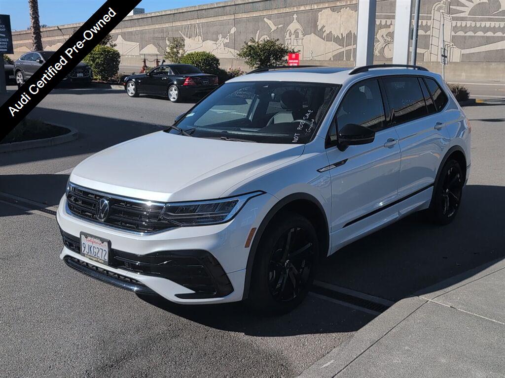 Opal White Pearl 2024 Volkswagen Tiguan SUV / Crossover All-Wheel Drive Automatic