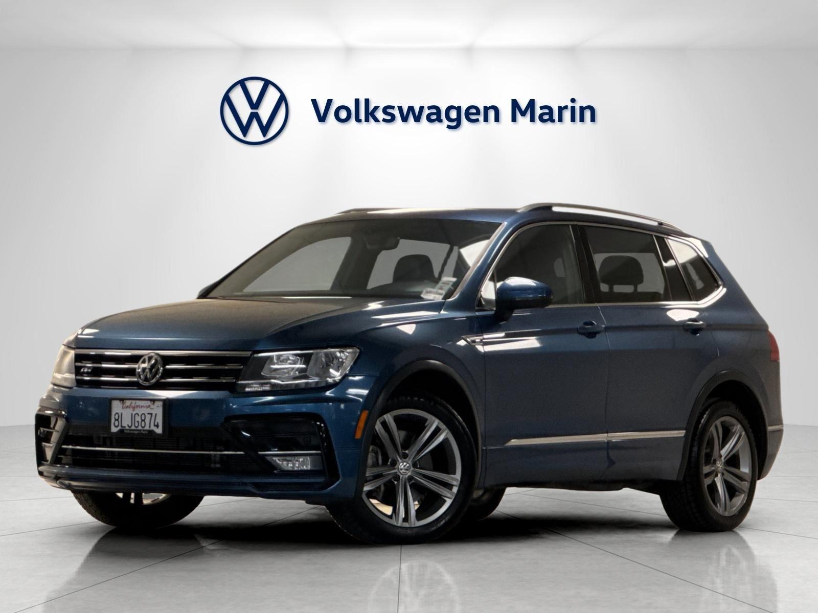 Silk Blue Metallic 2019 Volkswagen Tiguan SEL FWD SUV / Crossover Front-Wheel Drive Automatic