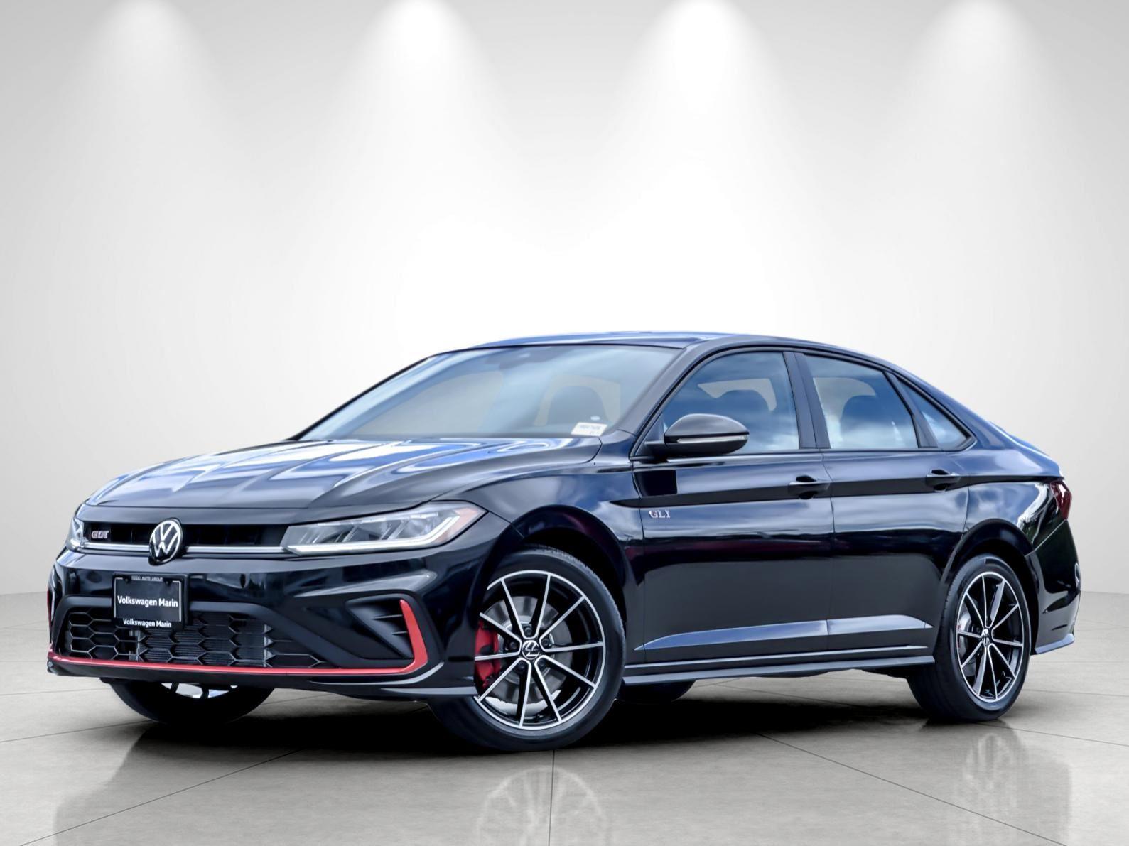 Deep Black Pearl 2026 Volkswagen Jetta GLI Autobahn FWD Sedan Front-Wheel Drive Automatic