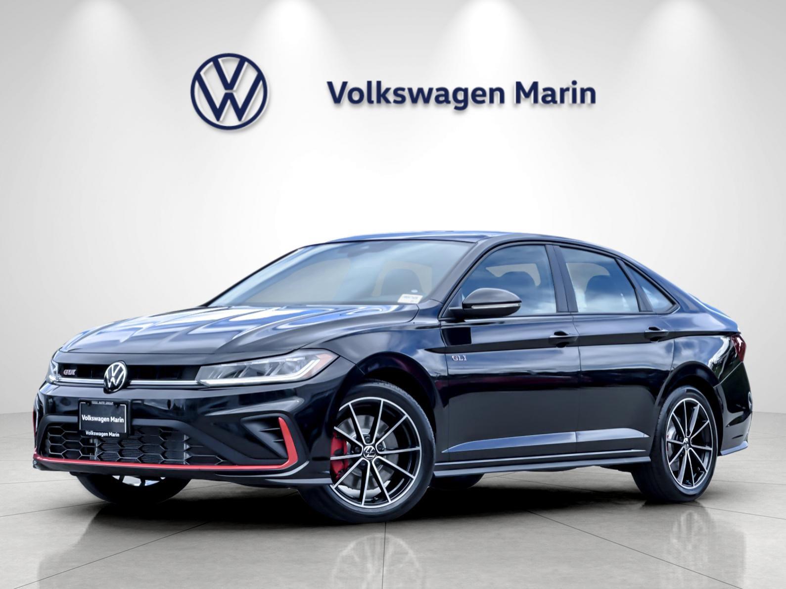 Deep Black Pearl 2026 Volkswagen Jetta GLI Sedan Front-Wheel Drive Automatic