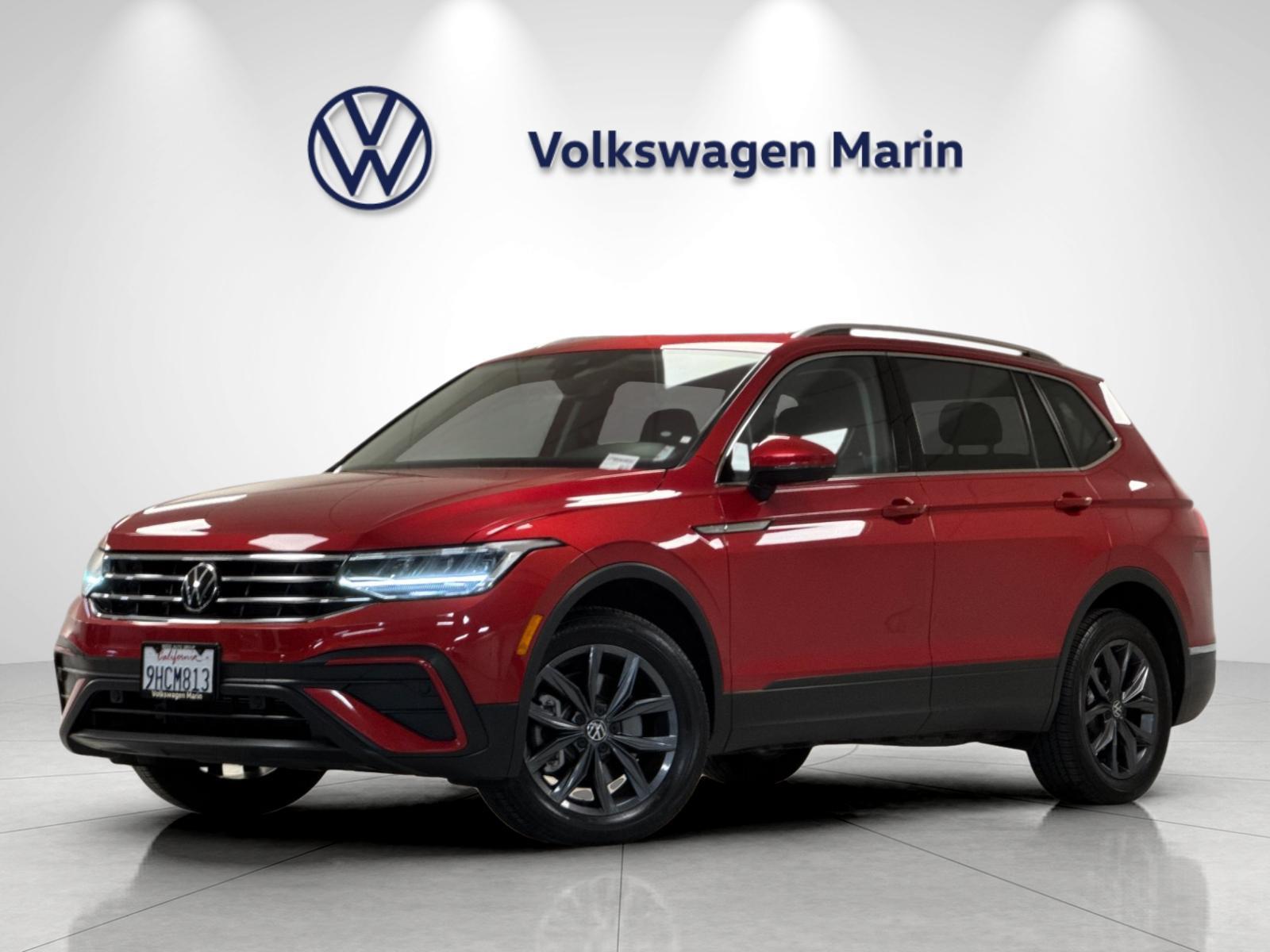 Kings Red Metallic 2023 Volkswagen Tiguan SUV / Crossover Front-Wheel Drive Automatic