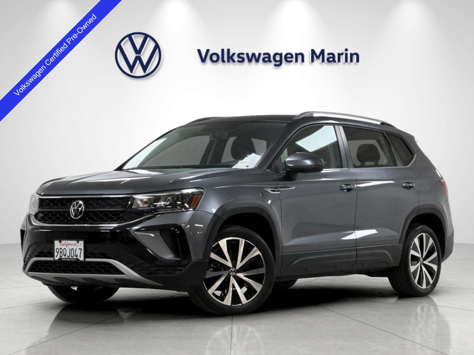 Platinum Gray Metallic 2022 Volkswagen Taos SUV / Crossover Front-Wheel Drive Automatic