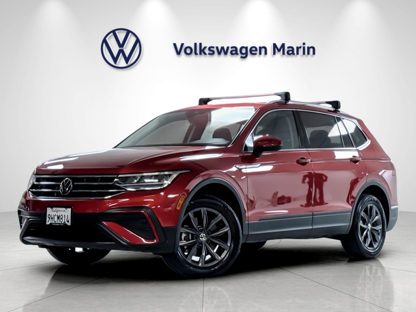 Kings Red Metallic 2023 Volkswagen Tiguan SUV / Crossover Front-Wheel Drive Automatic