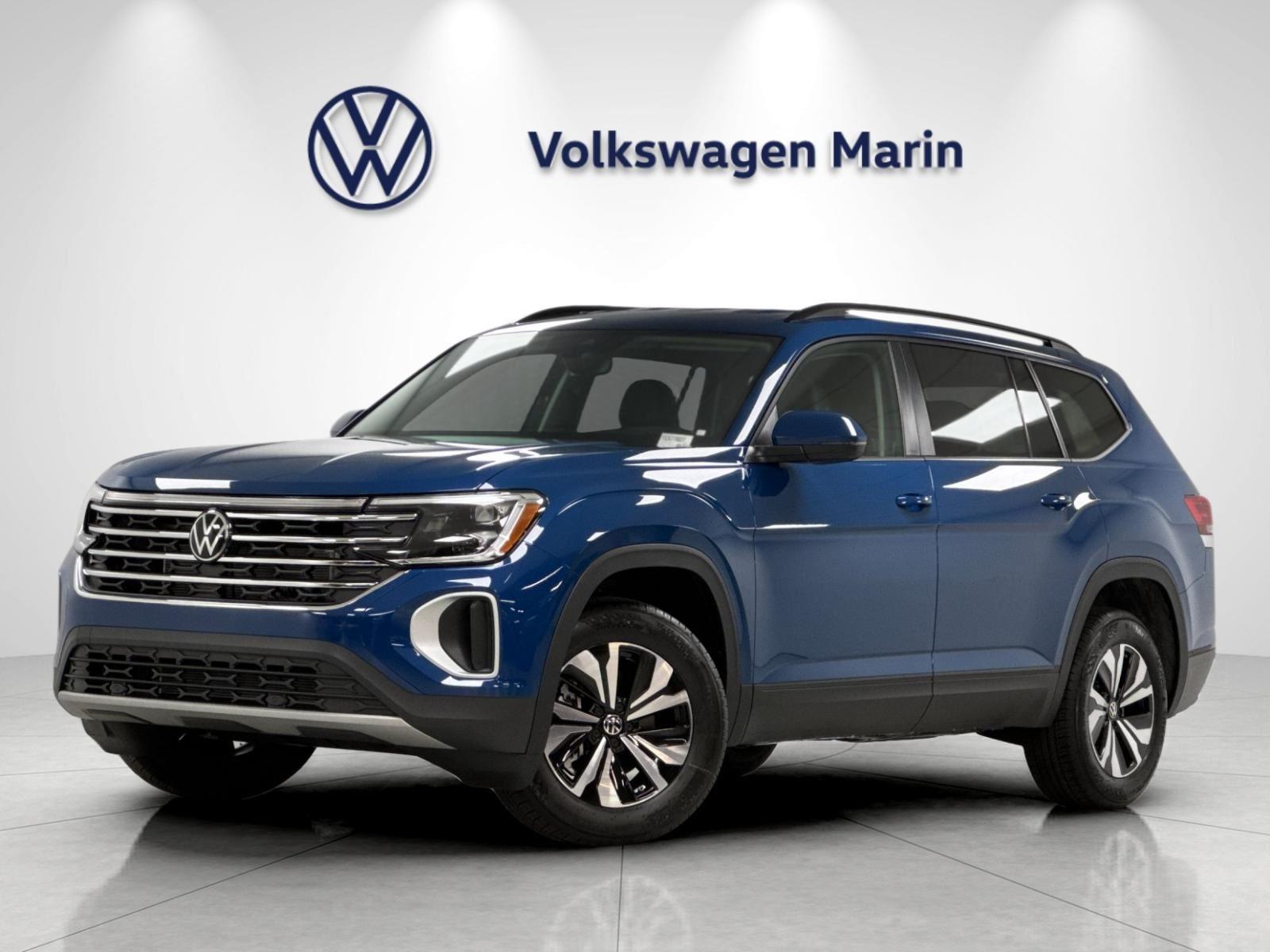 Mountain Lake Blue Metallic 2026 Volkswagen Atlas SUV / Crossover All-Wheel Drive Automatic