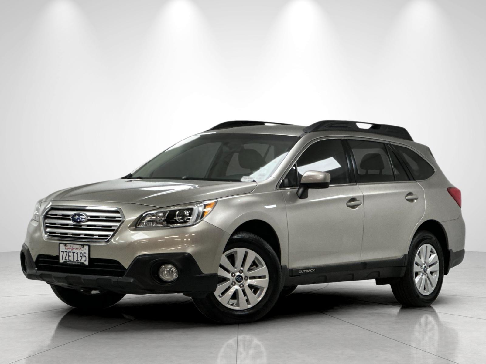 Gray (Tungsten Metallic) 2017 Subaru Outback 2.5i Premium AWD Wagon All-Wheel Drive Continuously Variable Transmission