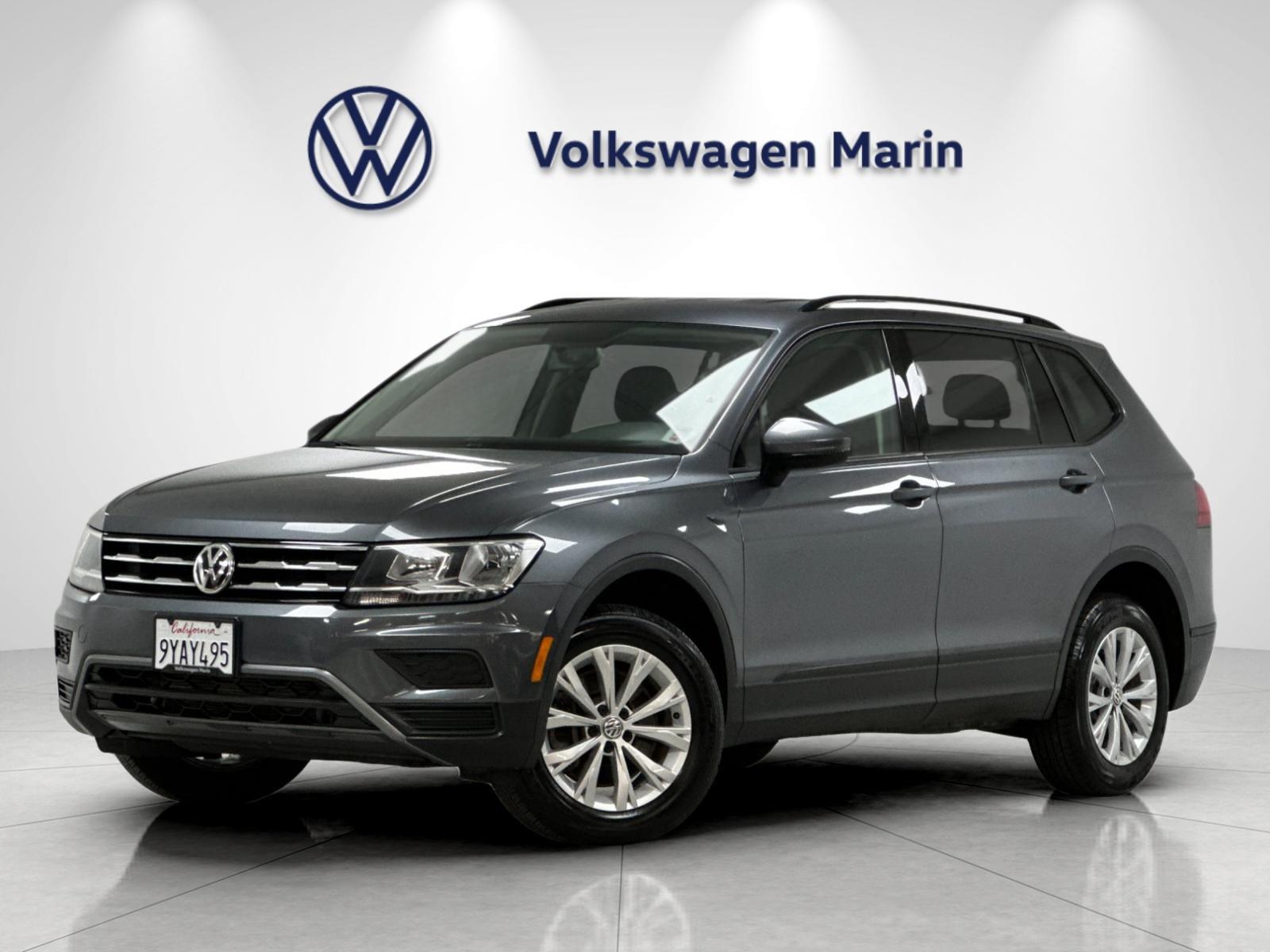 Platinum Gray Metallic 2019 Volkswagen Tiguan SUV / Crossover All-Wheel Drive Automatic