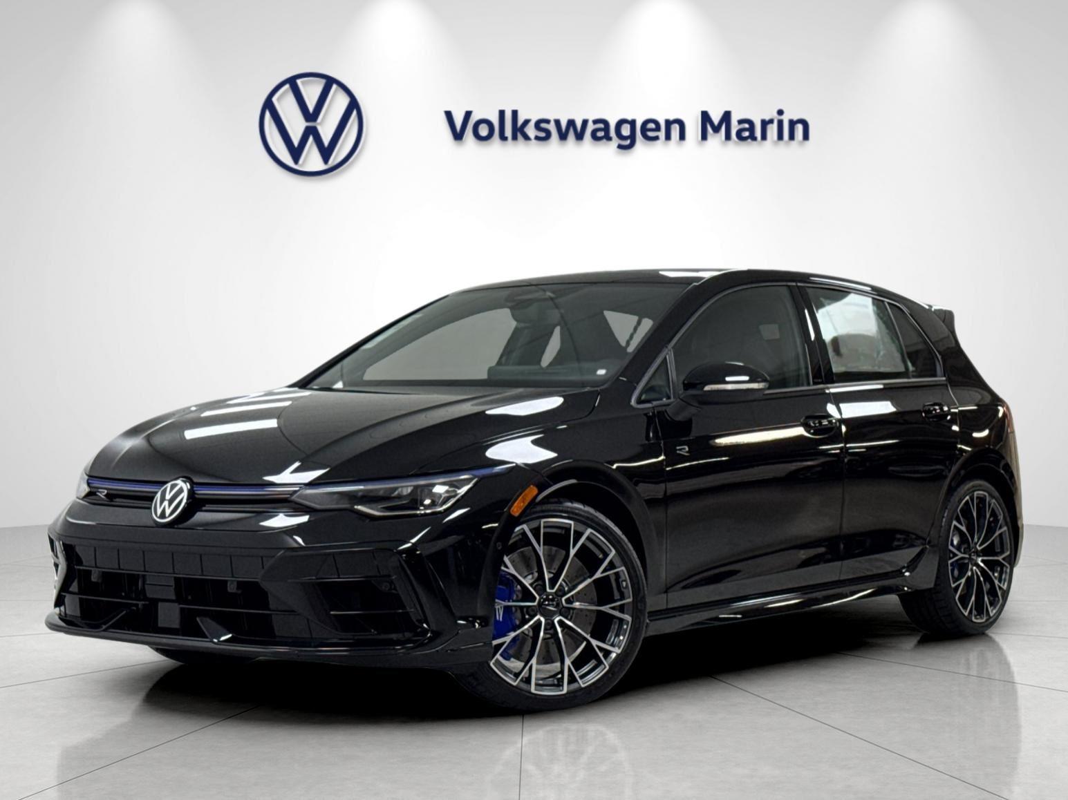 Mythos Black Metallic 2026 Volkswagen Golf R Hatchback All-Wheel Drive Automatic