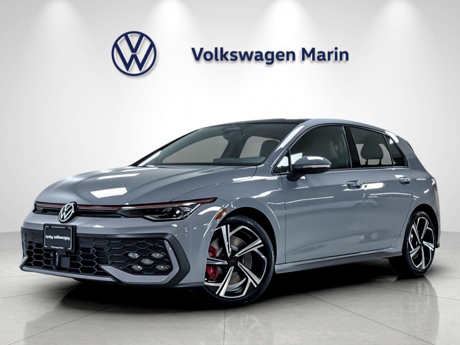 Moonstone Gray 2026 Volkswagen Golf GTI Hatchback Front-Wheel Drive Automatic