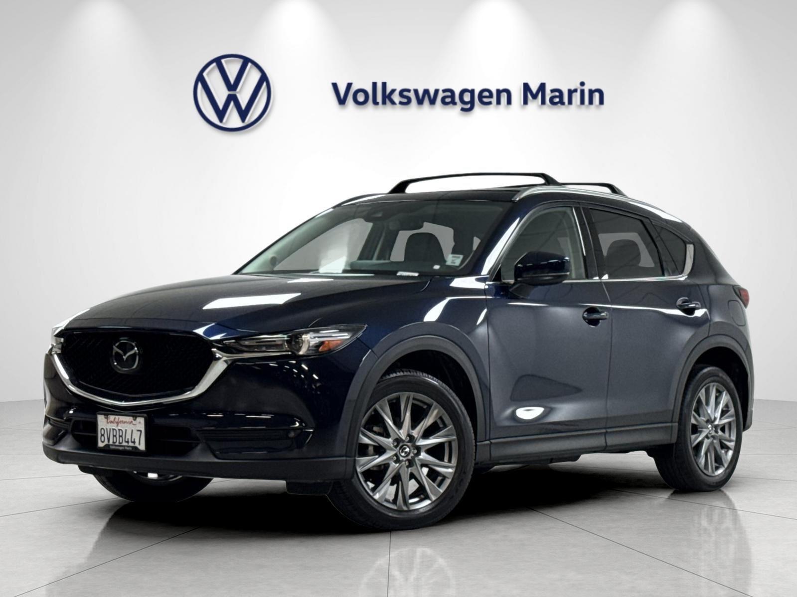 Deep Crystal Blue Mica 2021 Mazda CX-5 SUV / Crossover All-Wheel Drive Automatic