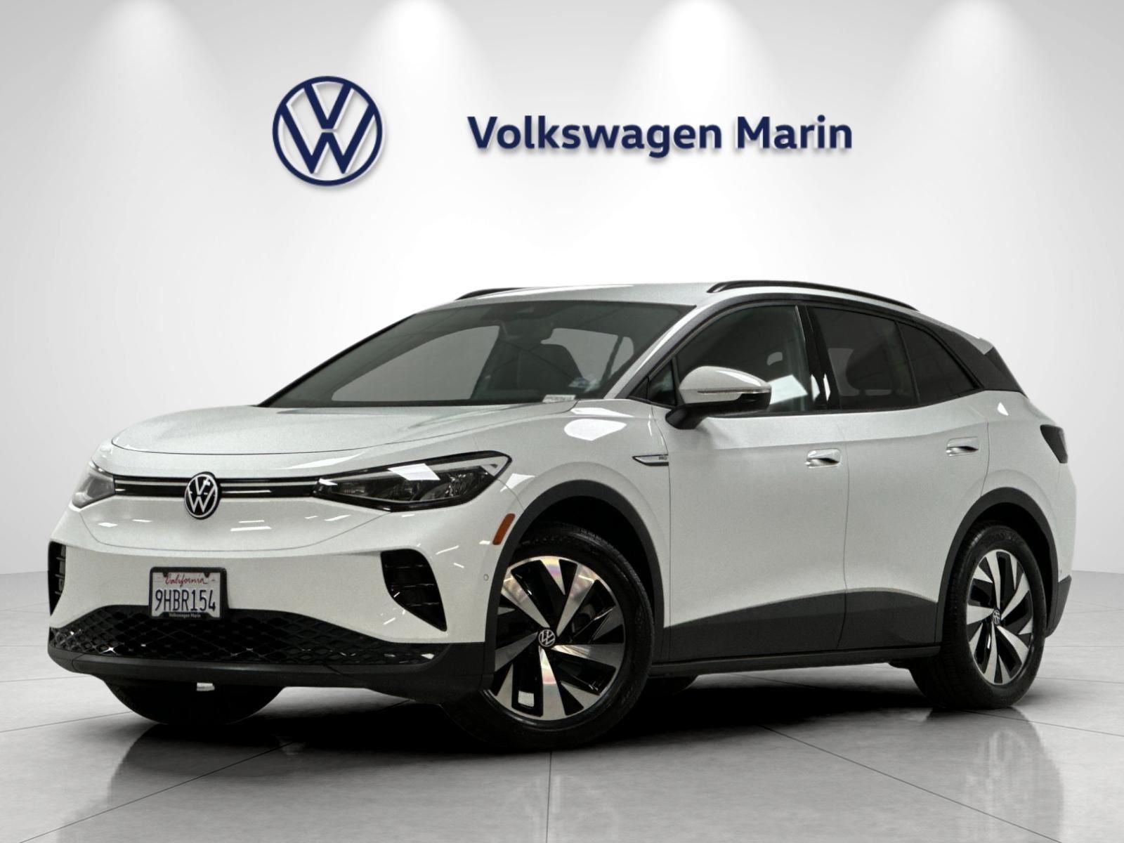 Pure White 2023 Volkswagen ID.4 SUV / Crossover Rear-Wheel Drive Automatic