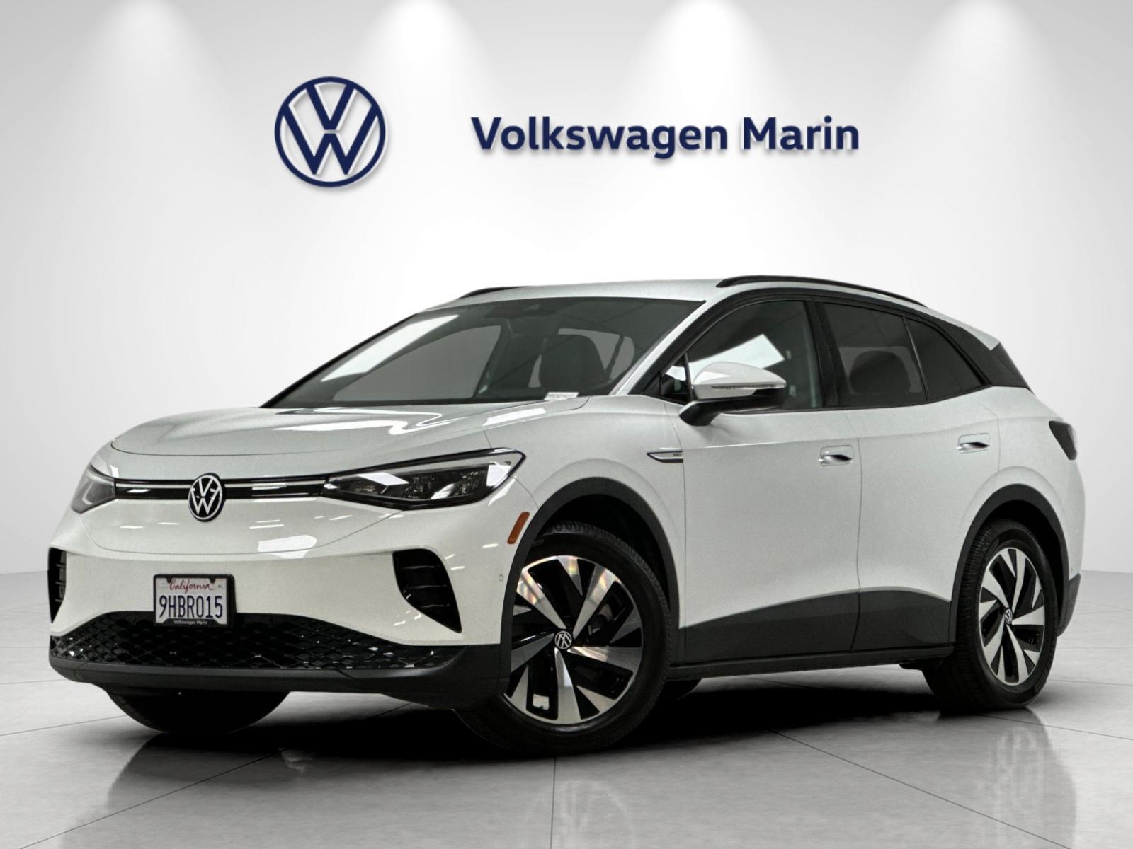 Pure White 2023 Volkswagen ID.4 SUV / Crossover Rear-Wheel Drive Automatic