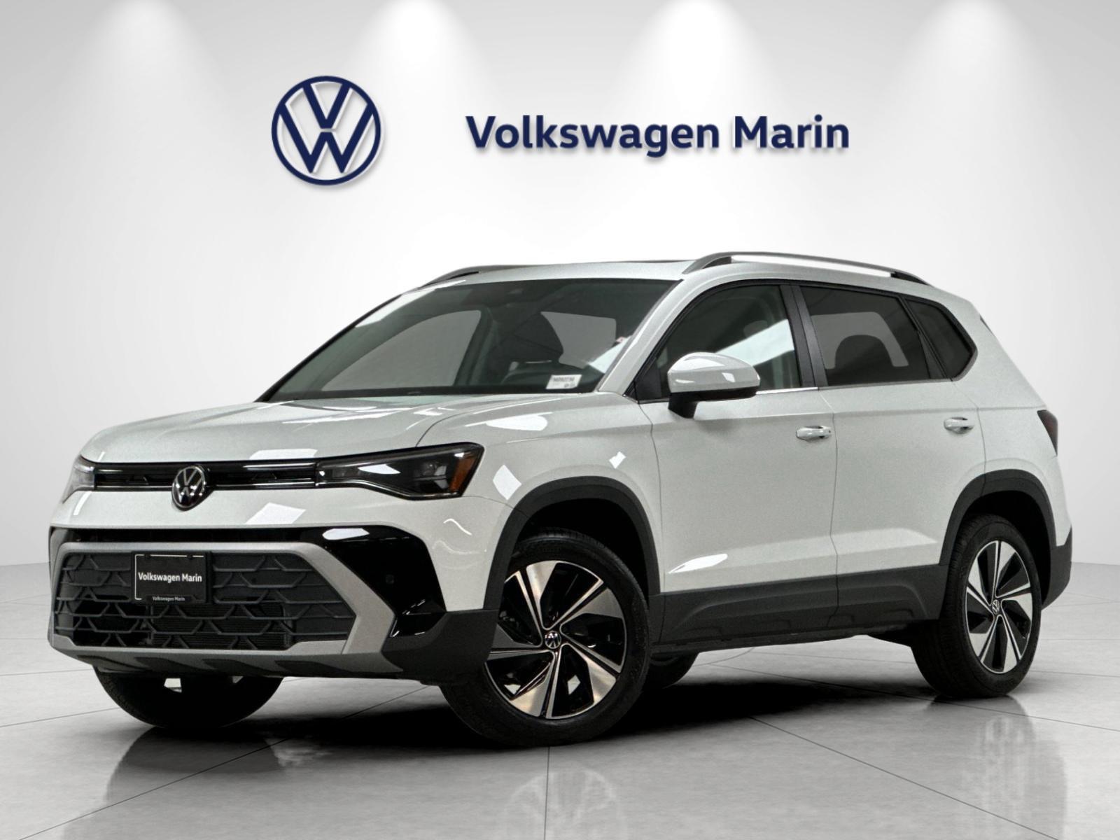Pure White 2026 Volkswagen Taos SUV / Crossover All-Wheel Drive Automatic