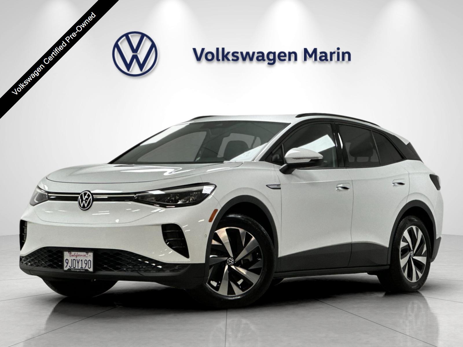 Pure White 2023 Volkswagen ID.4 SUV / Crossover Rear-Wheel Drive Automatic