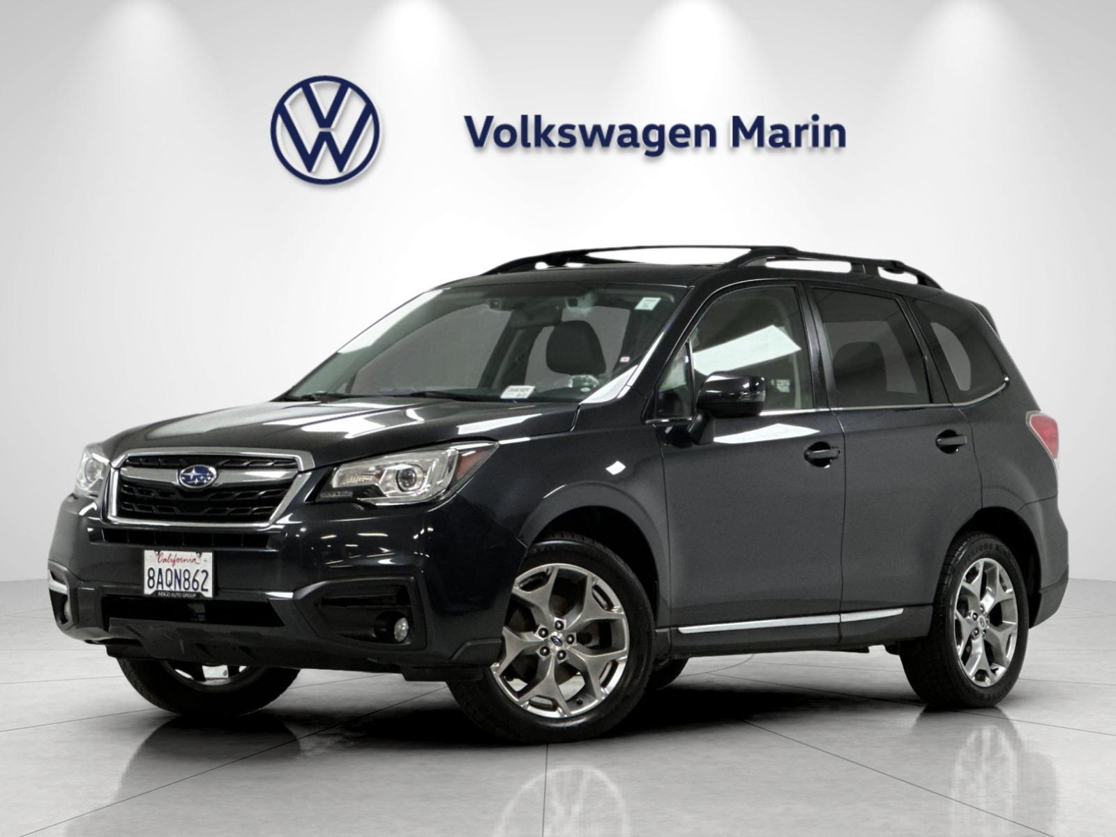 Dark Gray Metallic 2018 Subaru Forester SUV / Crossover All-Wheel Drive Continuously Variable Transmission
