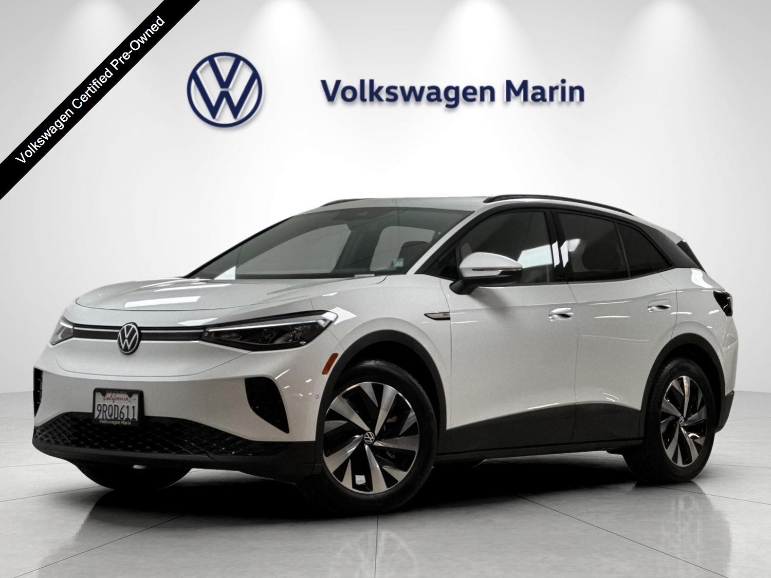 Pure White 2024 Volkswagen ID.4 SUV / Crossover Rear-Wheel Drive Automatic