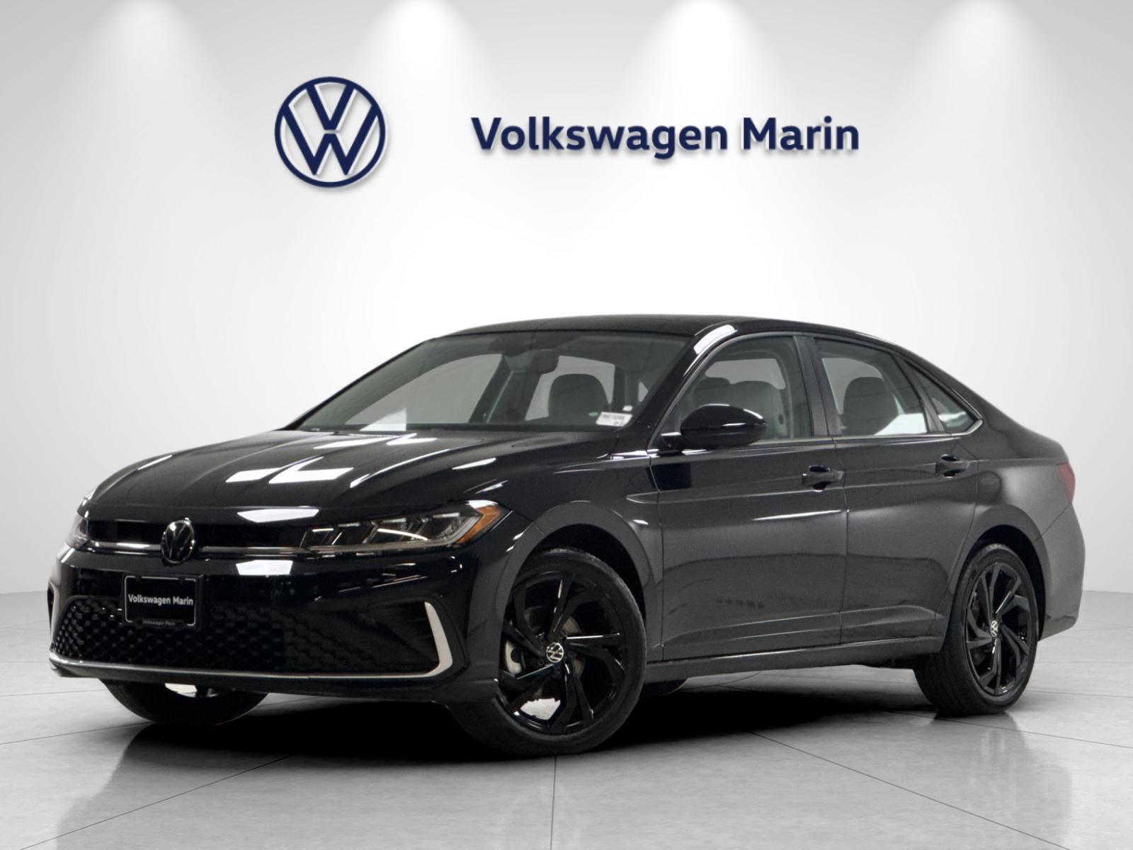 Deep Black Pearl 2026 Volkswagen Jetta Sedan Front-Wheel Drive Automatic