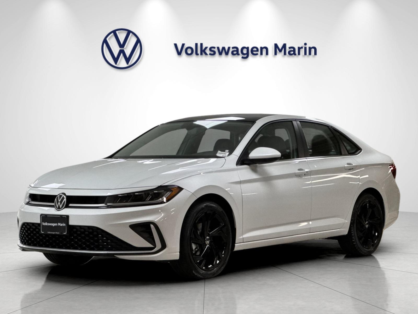 Opal White Pearl 2027 Volkswagen Jetta Sedan Front-Wheel Drive Automatic