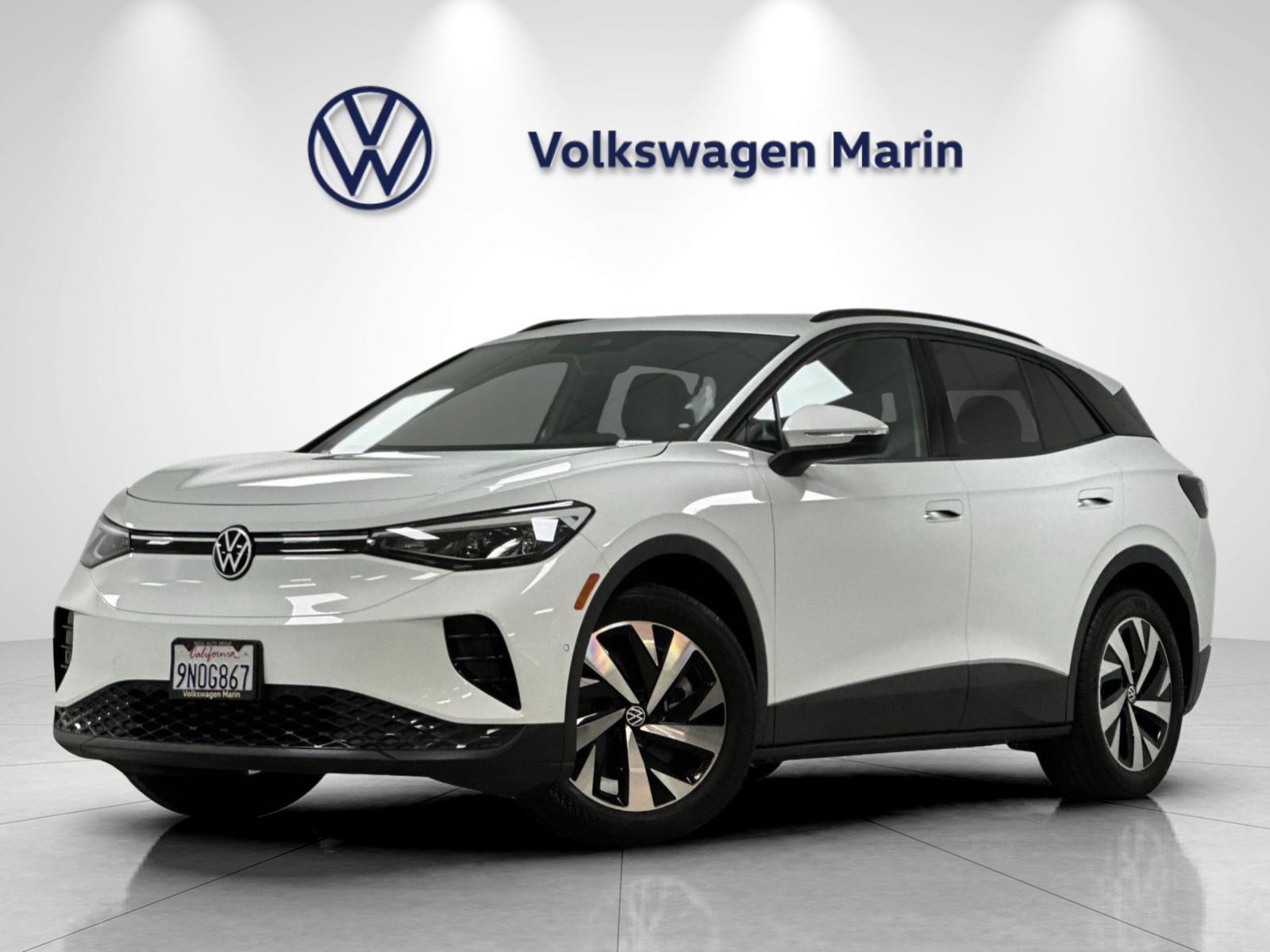 Pure White 2024 Volkswagen ID.4 SUV / Crossover Rear-Wheel Drive Automatic