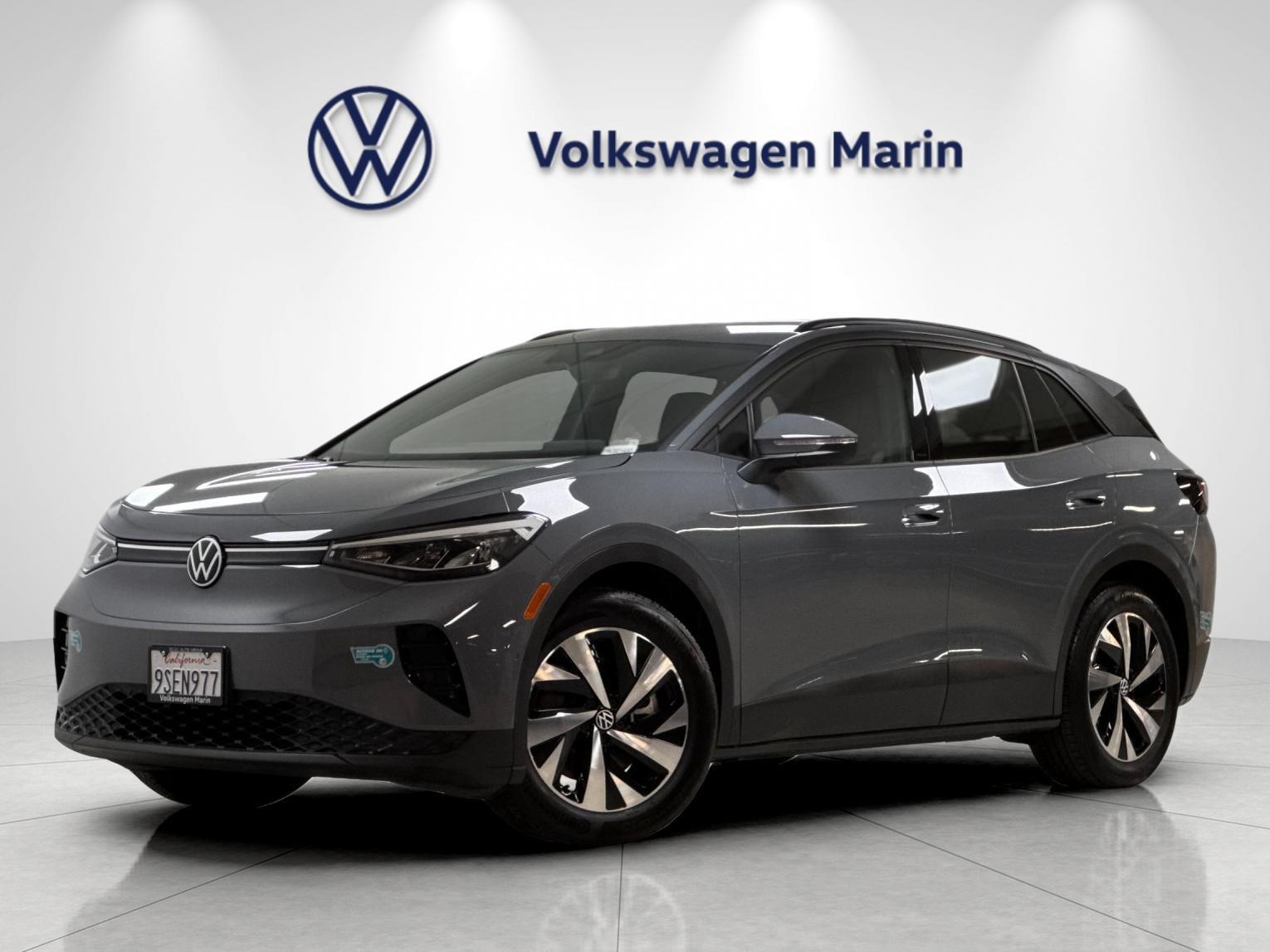Pure Gray 2024 Volkswagen ID.4 SUV / Crossover Rear-Wheel Drive Automatic