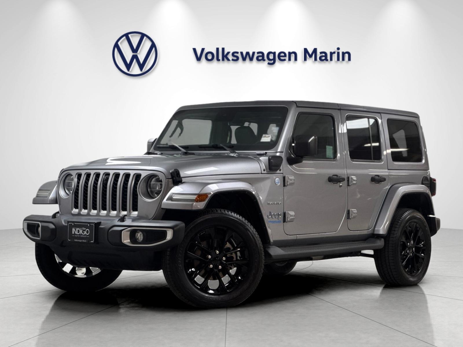 Billet Silver Metallic Clearcoat 2021 Jeep Wrangler 4xe SUV / Crossover Four-Wheel Drive 8-Speed Automatic