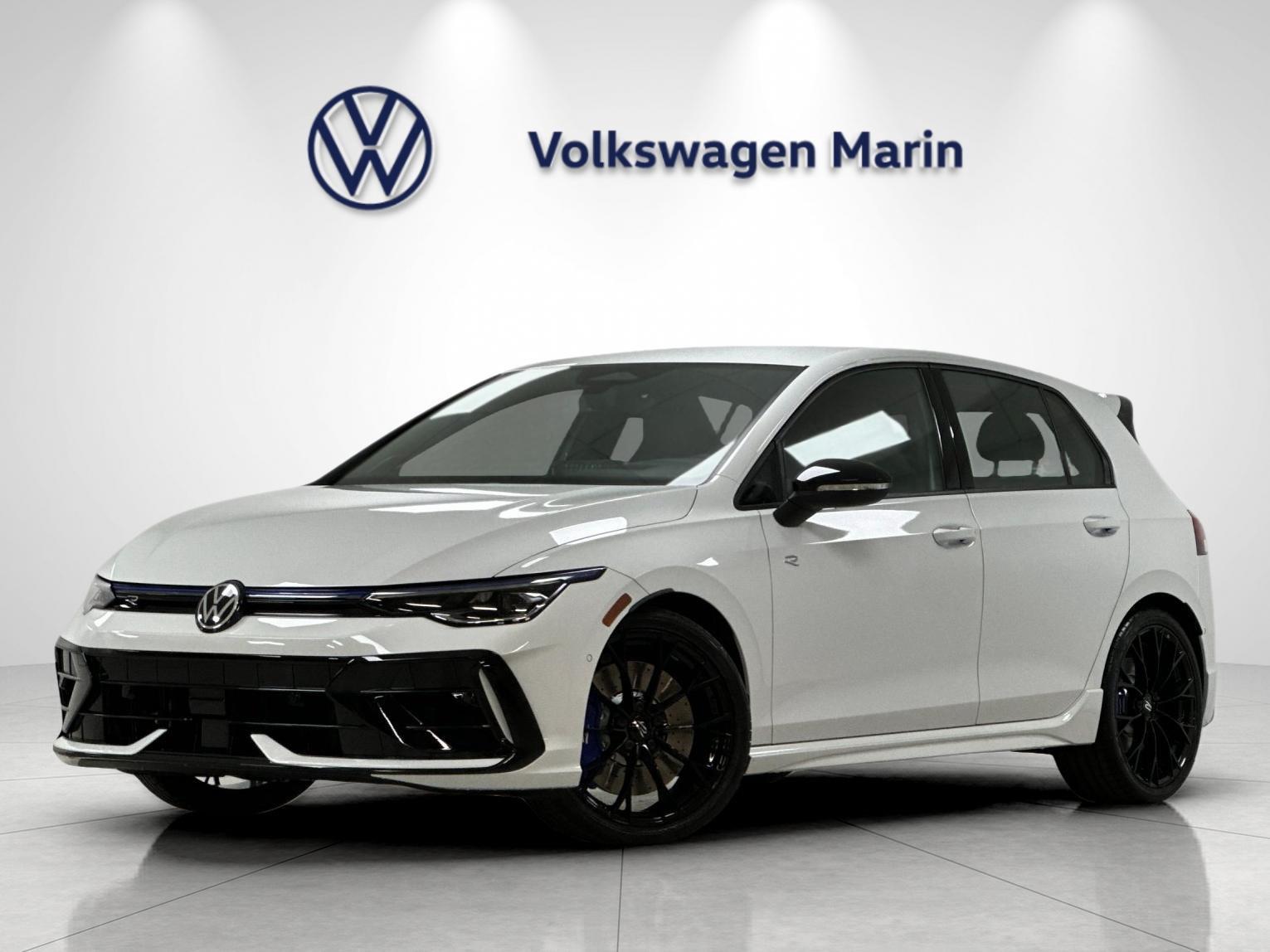 Pure White 2026 Volkswagen Golf R Hatchback All-Wheel Drive Automatic