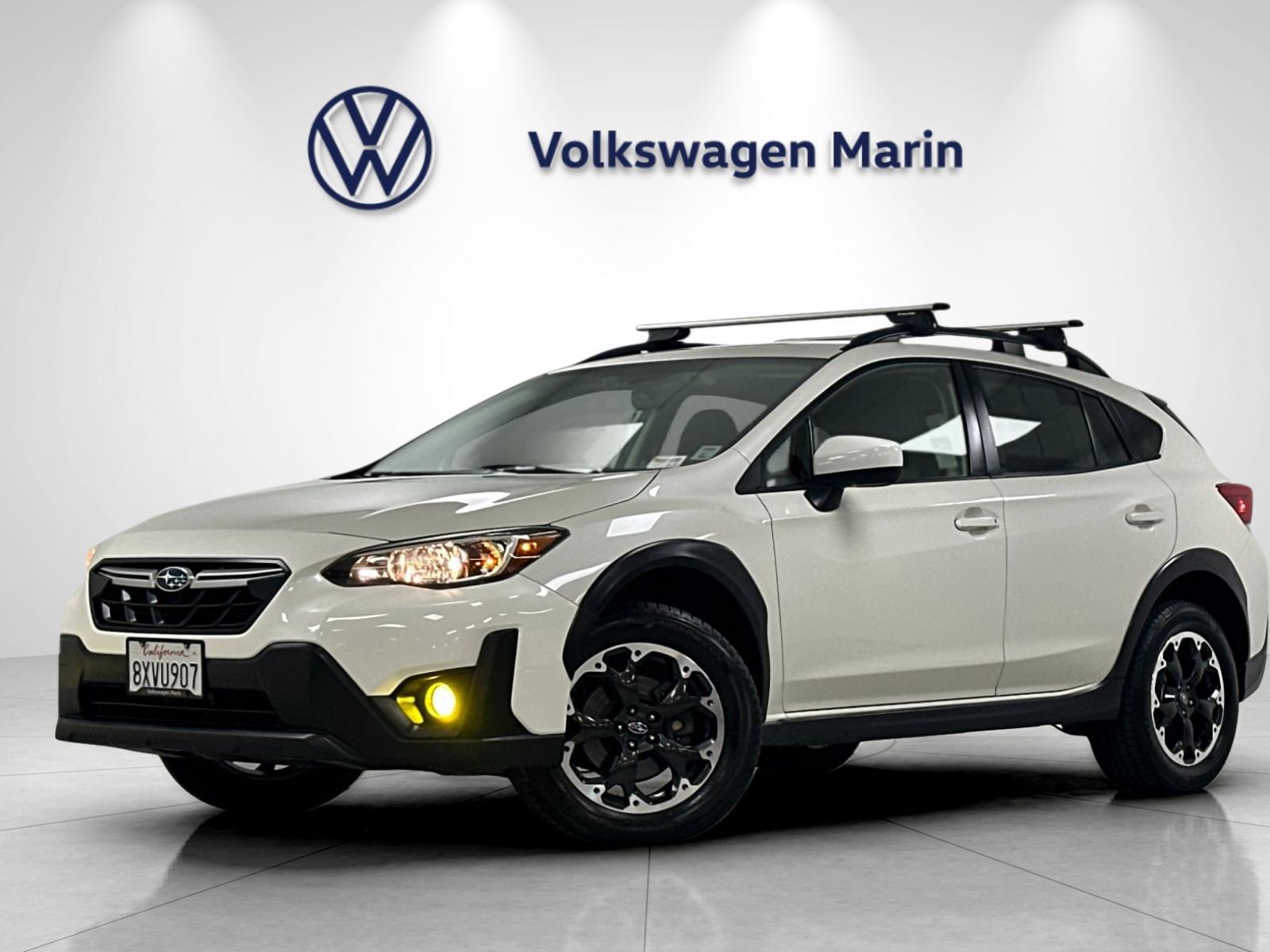 Crystal White Pearl 2021 Subaru Crosstrek SUV / Crossover All-Wheel Drive Continuously Variable Transmission