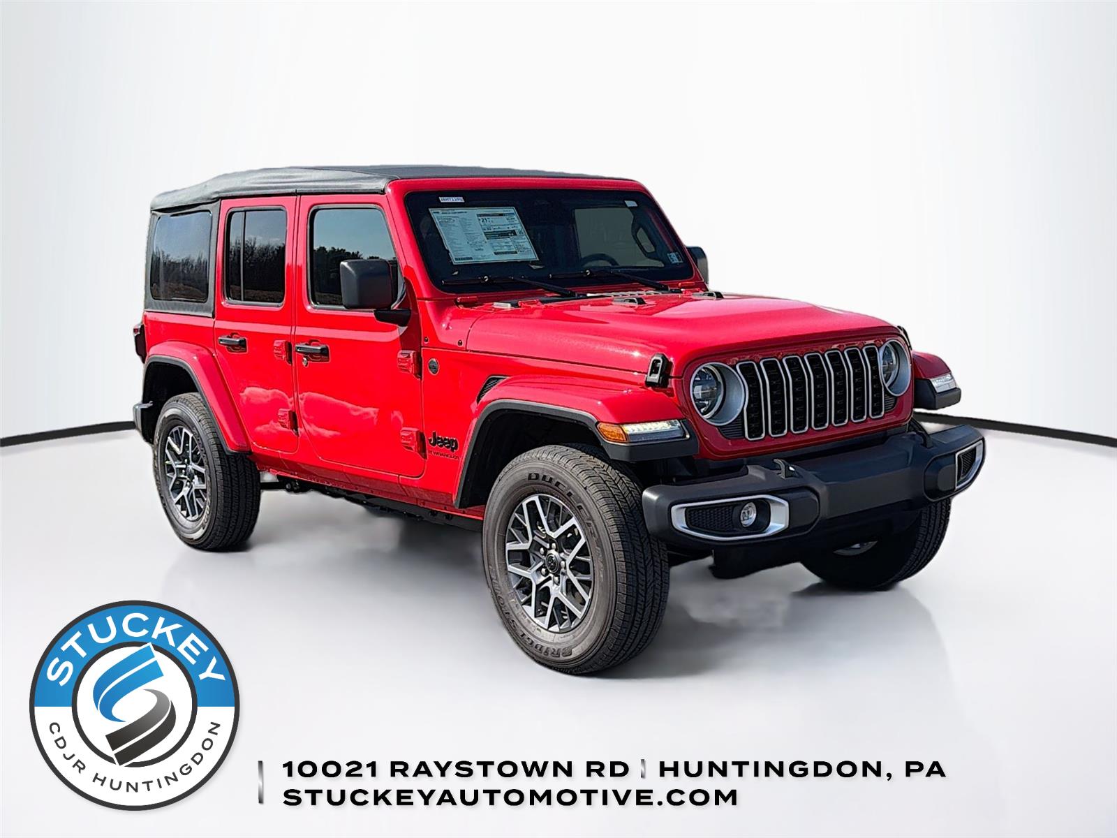 FIRECRACKER RED 2026 Jeep Wrangler Sahara 4-Door 4WD SUV / Crossover Four-Wheel Drive Automatic