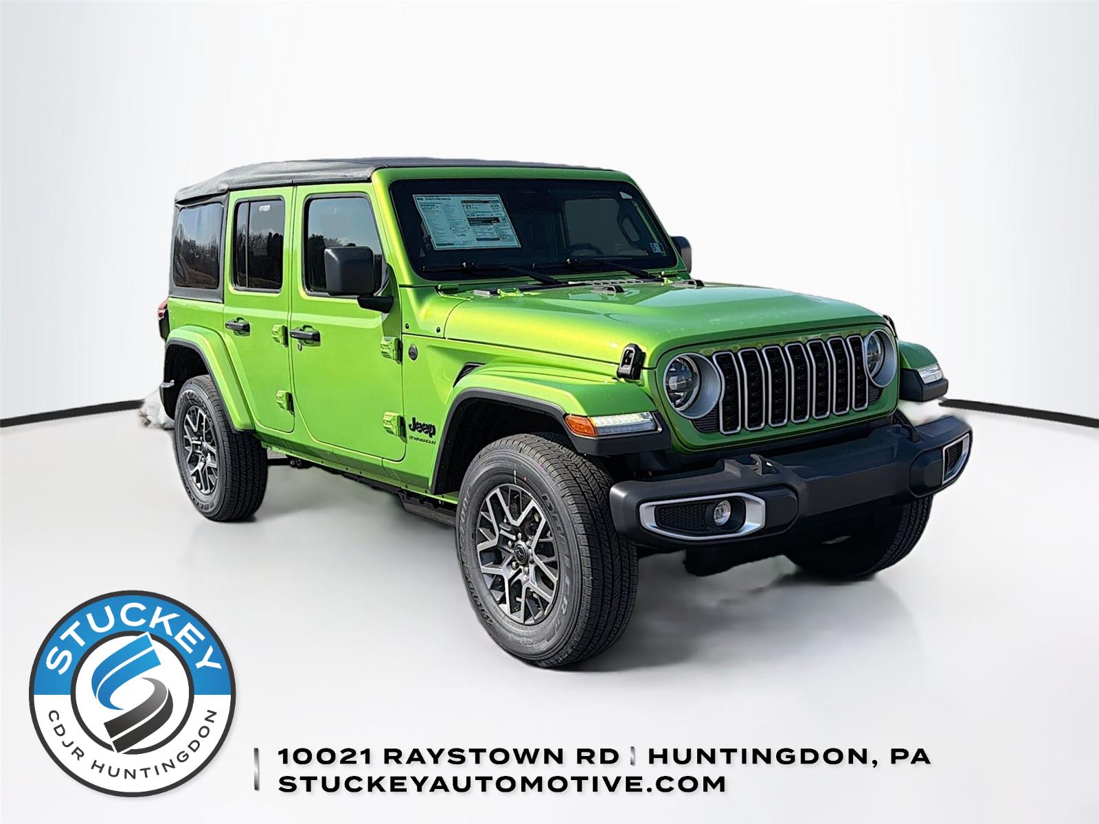 Mojito Clearcoat 2026 Jeep Wrangler SUV / Crossover Four-Wheel Drive 8-Speed Automatic