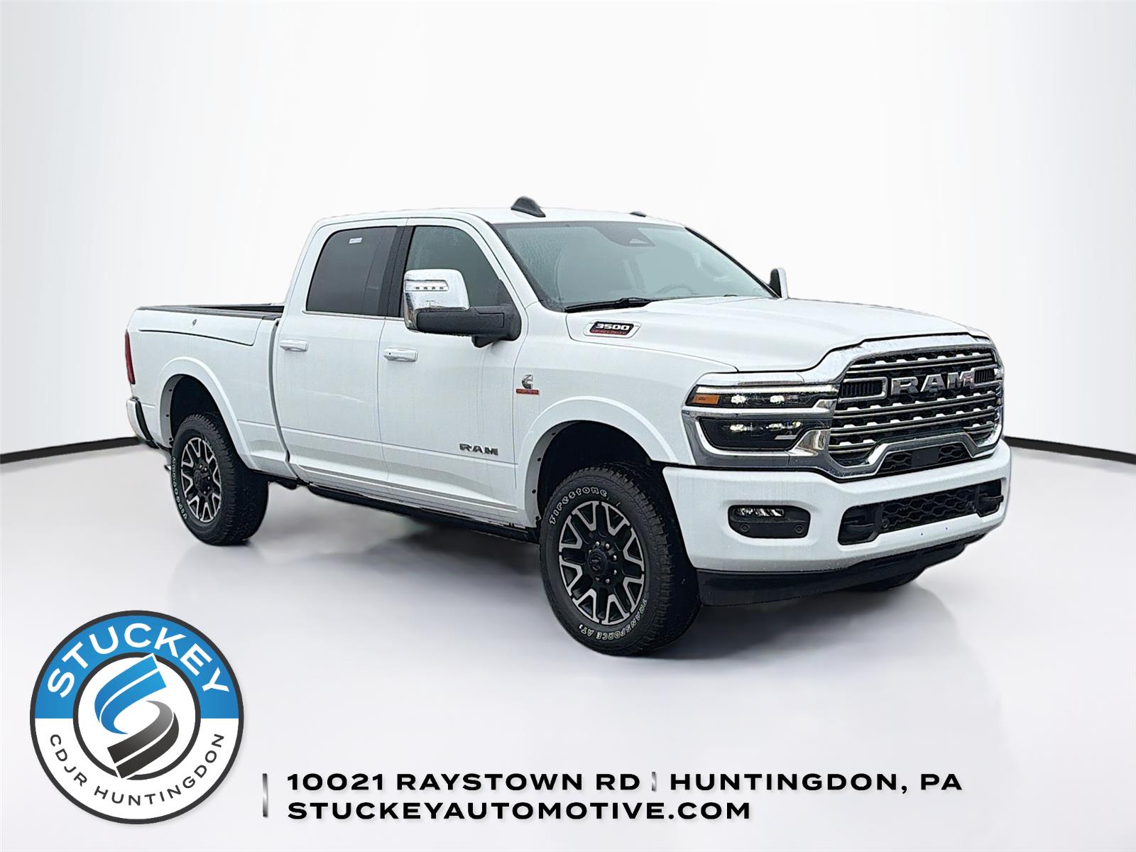 BRIGHT WHITE CLEAR COAT 2026 RAM 3500 Pickup Truck Four-Wheel Drive Automatic