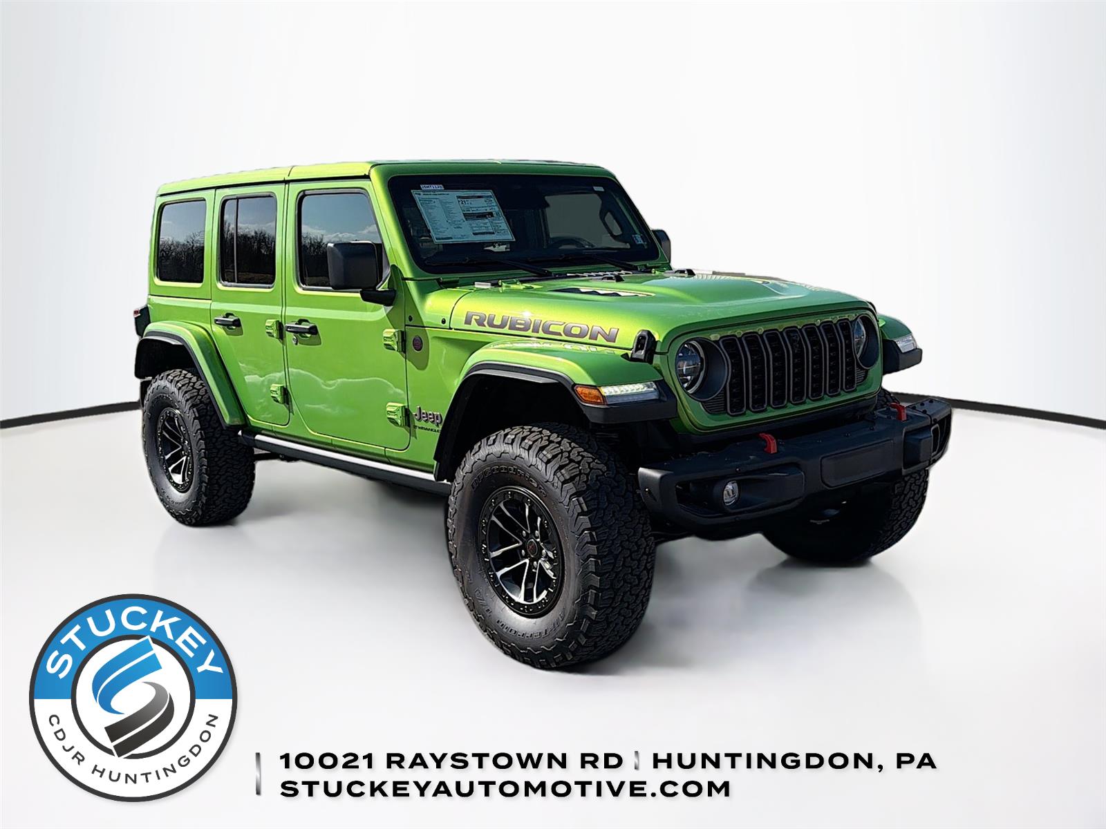 Mojito Clearcoat 2026 Jeep Wrangler Rubicon X 4-Door 4WD SUV / Crossover Four-Wheel Drive 8-Speed Automatic