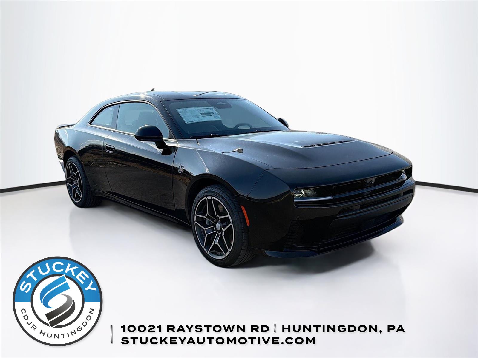 Diamond Black Crystal Pearlcoat 2026 Dodge Charger Daytona Coupe All-Wheel Drive 8-Speed Automatic