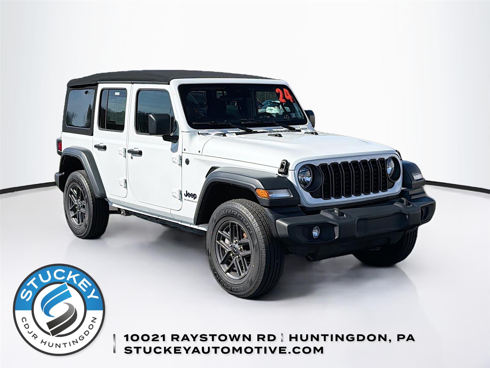 2024 Jeep Wrangler Sport S 4-Door 4WD Blanco (Bright White Clearcoat) SUV/Crossover Todo terreno 8 velocidades Automática