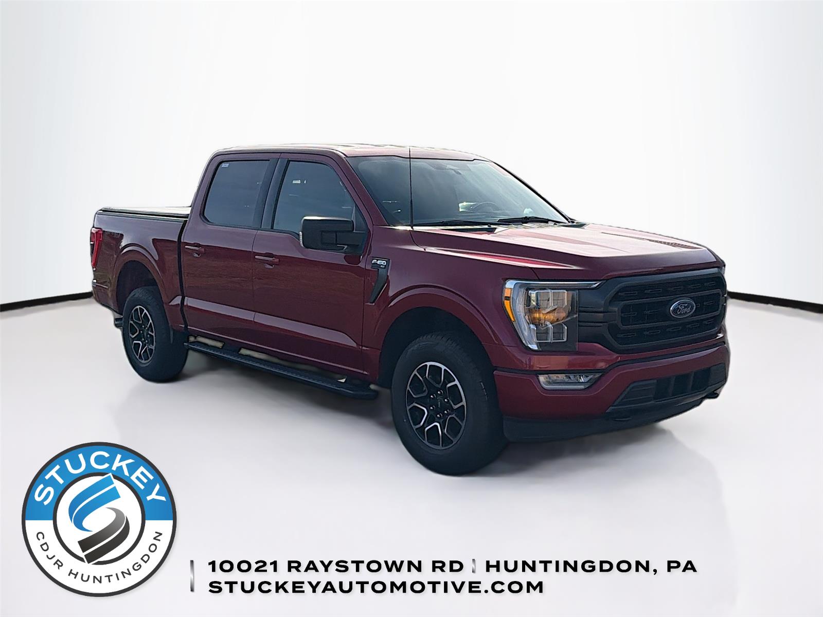 Rapid Red Metallic Tinted Clearcoat 2022 Ford F-150 XLT SuperCrew 4WD Pickup Truck Four-Wheel Drive Automatic
