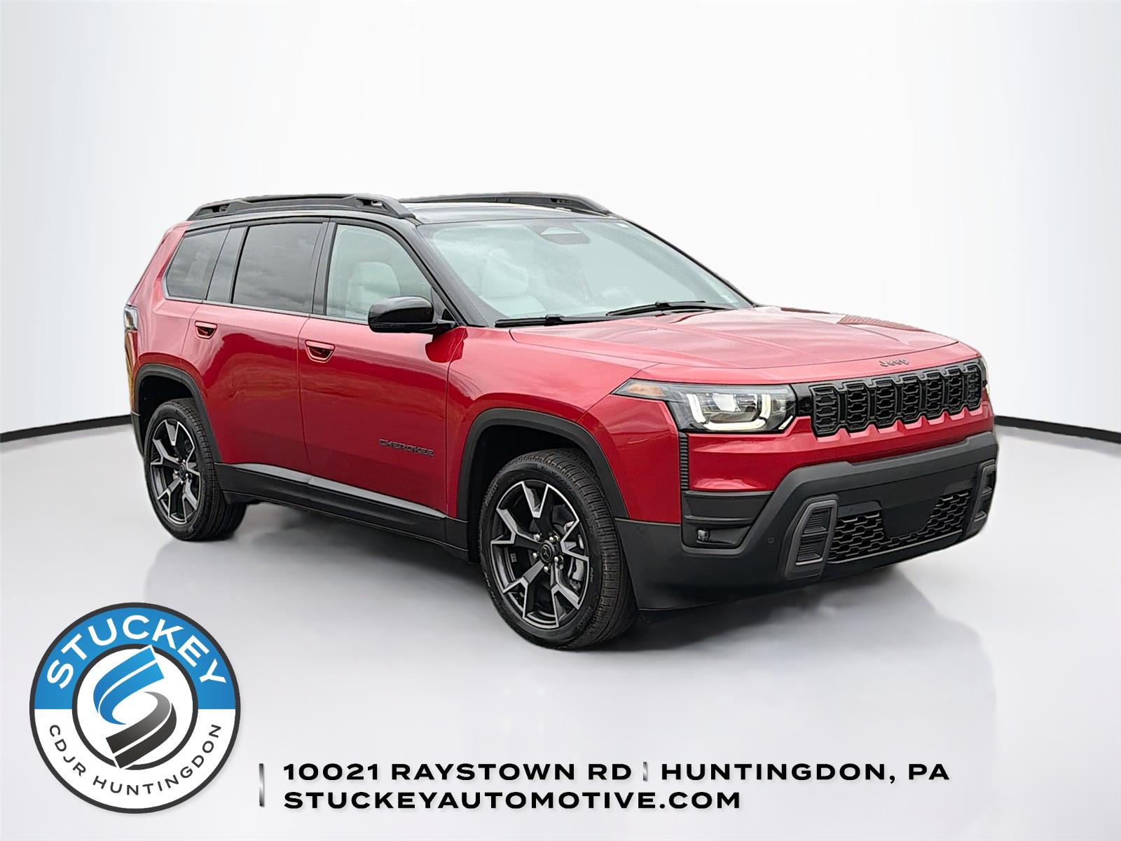 Red Hot Pearlcoat 2026 Jeep Cherokee Overland 4WD SUV / Crossover Four-Wheel Drive Automatic