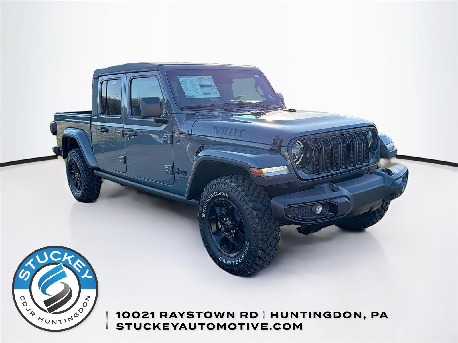 Anvil Clearcoat 2026 Jeep Gladiator Willys '41 4dr Crew Cab 4WD Pickup Truck Four-Wheel Drive 8-Speed Automatic