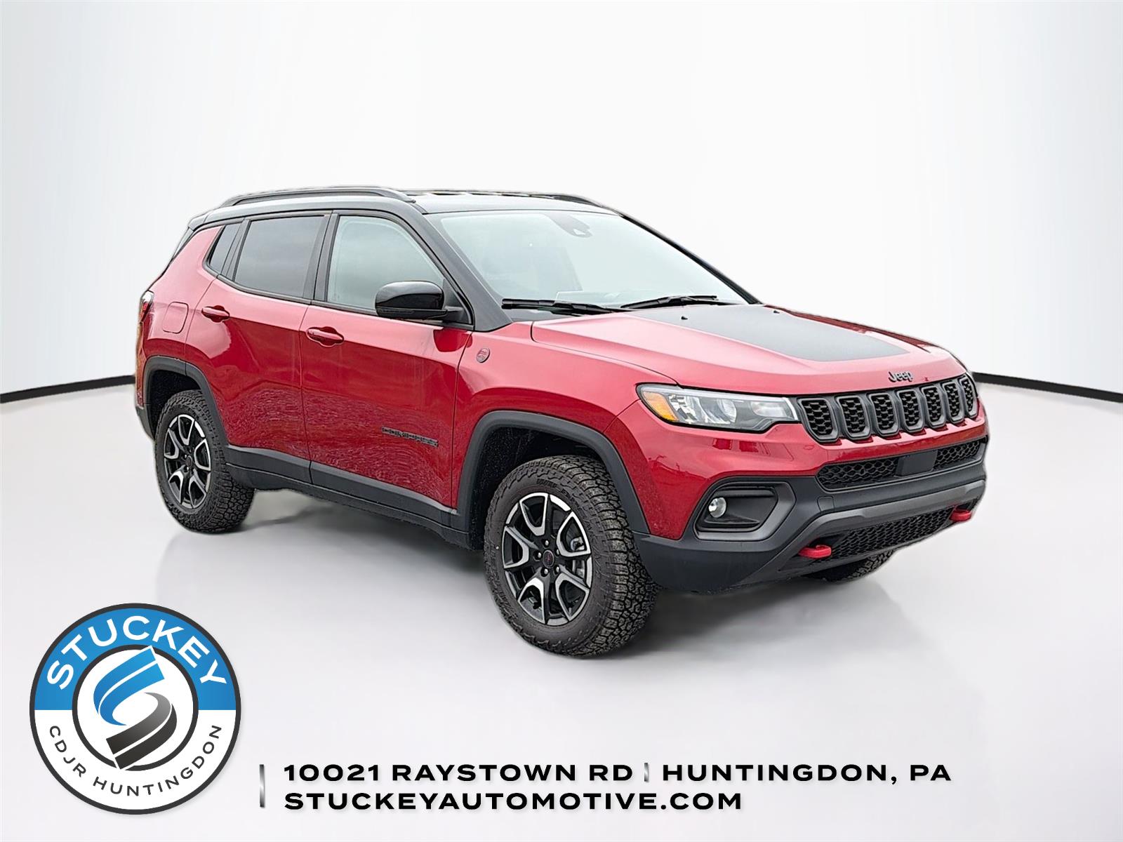 Red Hot Pearlcoat 2026 Jeep Compass Trailhawk 4WD SUV / Crossover Four-Wheel Drive 8-Speed Automatic