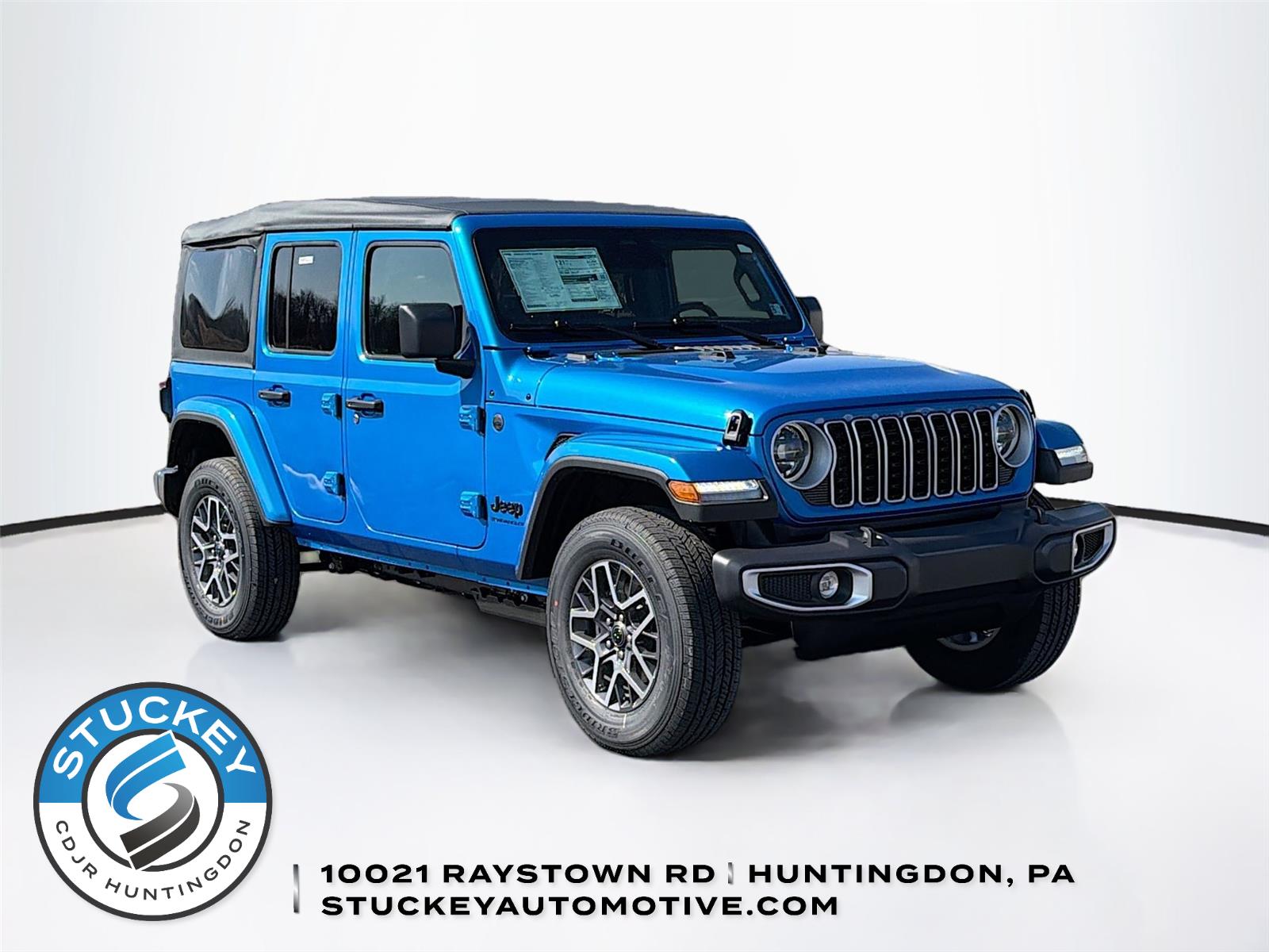 Hydro Blue Pearlcoat 2026 Jeep Wrangler SUV / Crossover Four-Wheel Drive 8-Speed Automatic