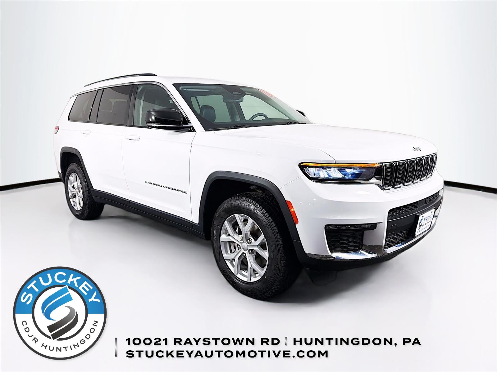 Bright White Clearcoat 2023 Jeep Grand Cherokee L Limited 4WD SUV / Crossover Four-Wheel Drive 8-Speed Automatic