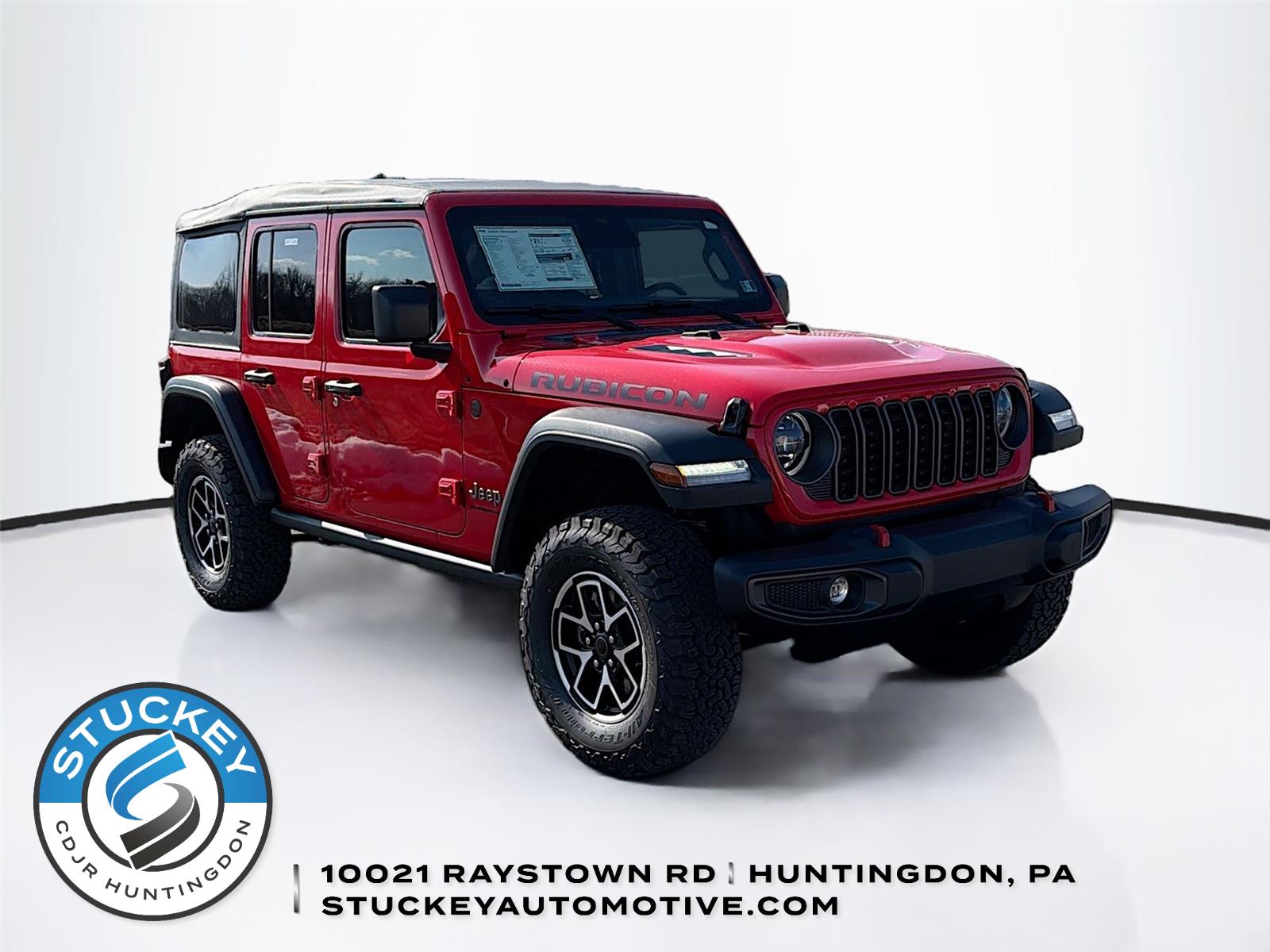 Firecracker Red Clearcoat 2026 Jeep Wrangler Rubicon 4-Door 4WD SUV / Crossover Four-Wheel Drive 8-Speed Automatic