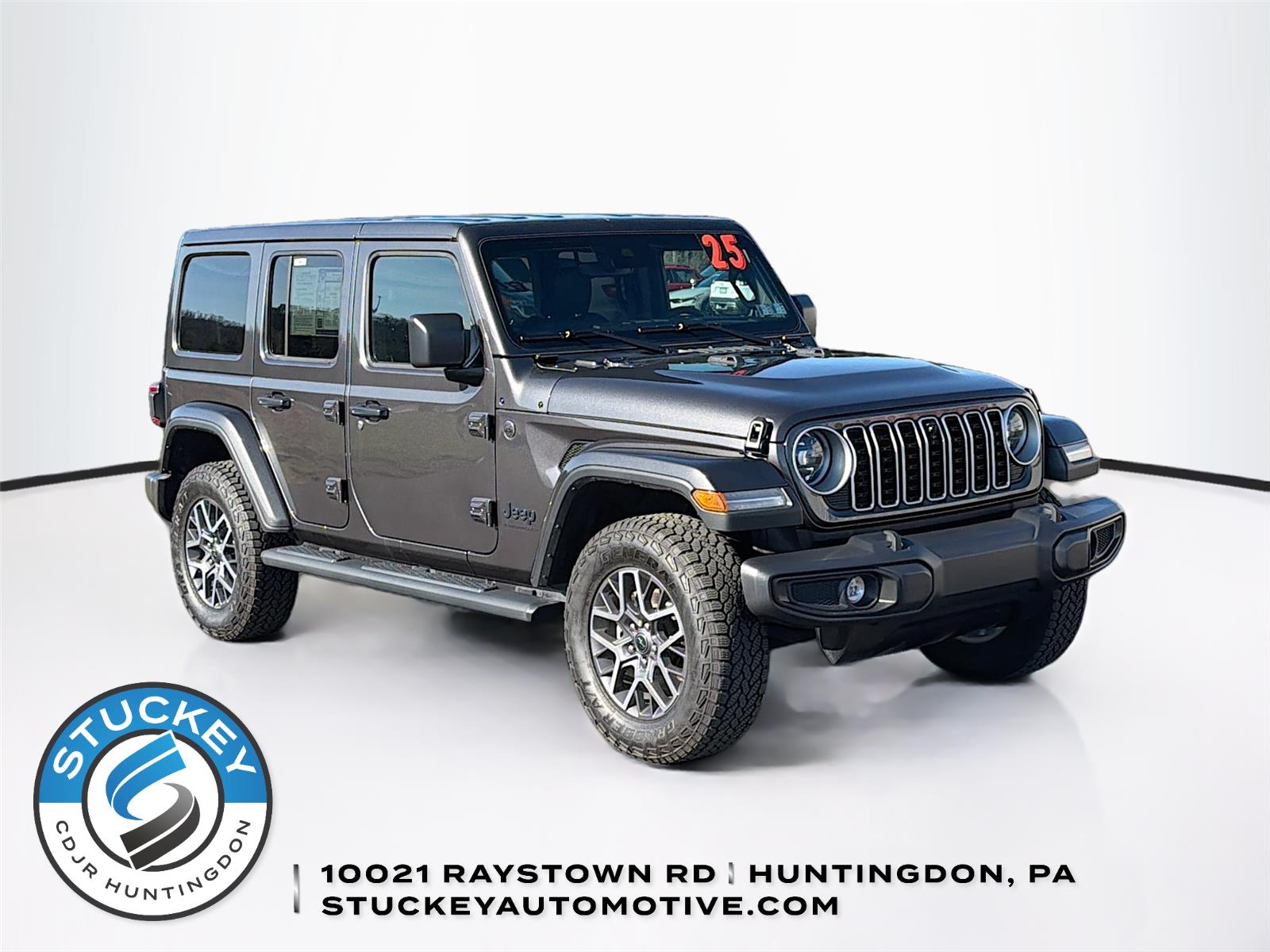 2025 Jeep Wrangler Sahara 4-Door 4WD Gris (Granite Crystal Metallic Clearcoat) SUV/Crossover Todo terreno 8 velocidades Automática