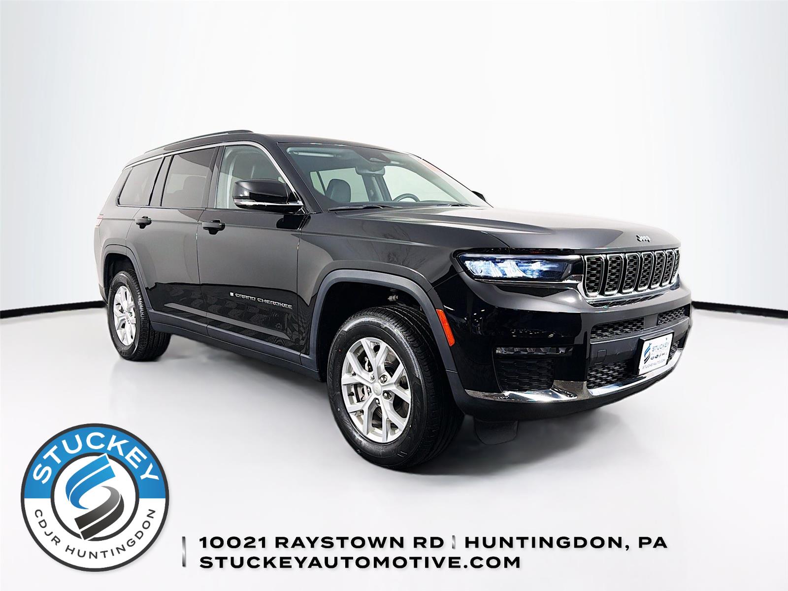 Diamond Black Crystal Pearlcoat 2023 Jeep Grand Cherokee L Limited 4WD SUV / Crossover Four-Wheel Drive 8-Speed Automatic