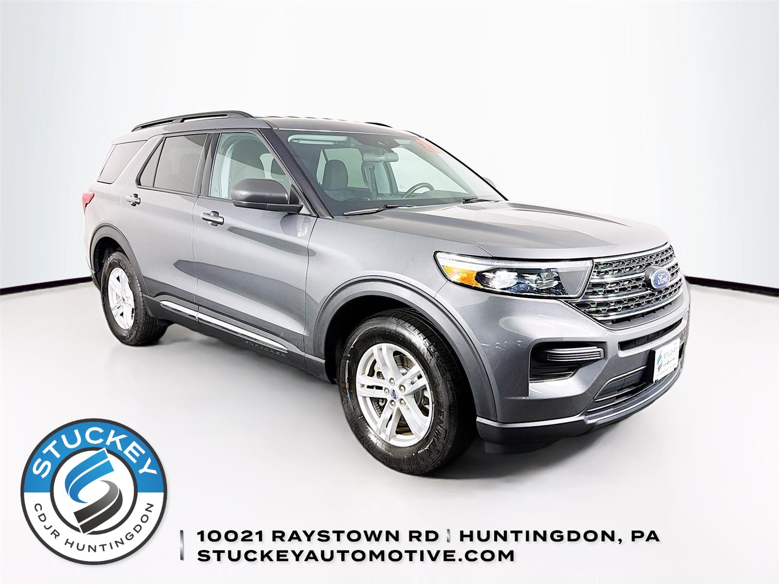 Carbonized Gray 2022 Ford Explorer XLT AWD SUV / Crossover All-Wheel Drive Automatic