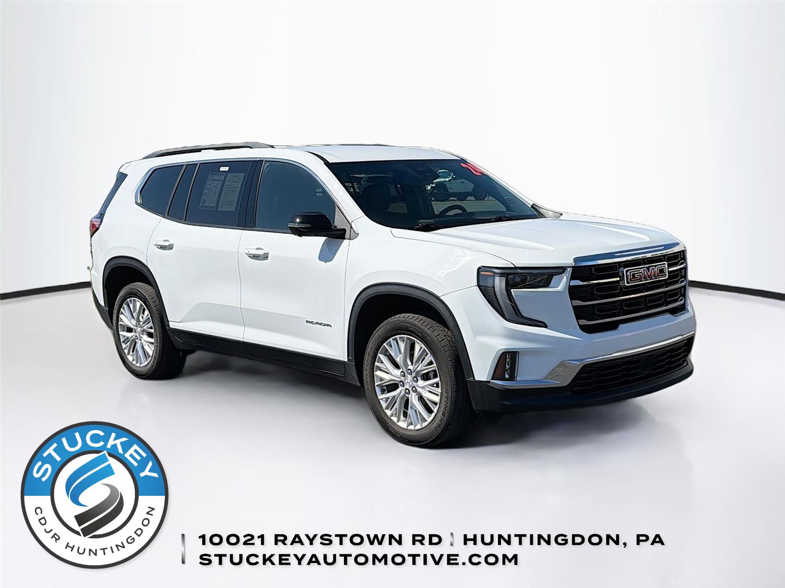 Summit White 2024 GMC Acadia Elevation AWD SUV / Crossover Four-Wheel Drive 8-Speed Automatic